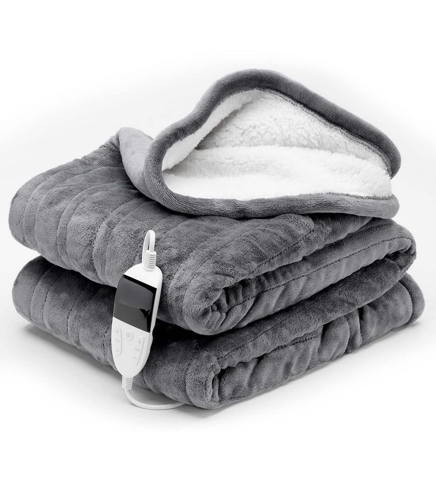 Vemolife Heating Ceiling Blanket 130x150cm - Automatic Switch-Off Overheating Protection & Washable Bed Warmer - Buy Online on GoSupps.com