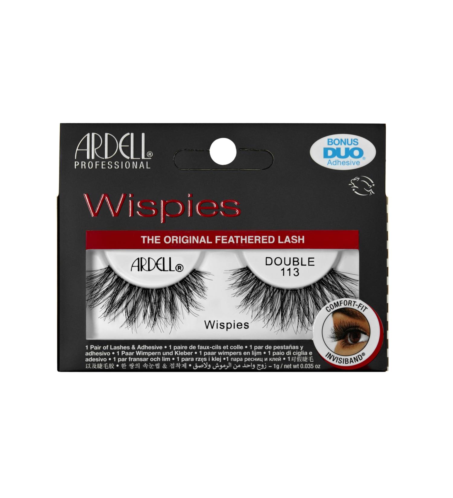 Buy Ardell Double Up Wispies 113 - Black Lashes | International Shipping Available - Buy Online on GoSupps.com