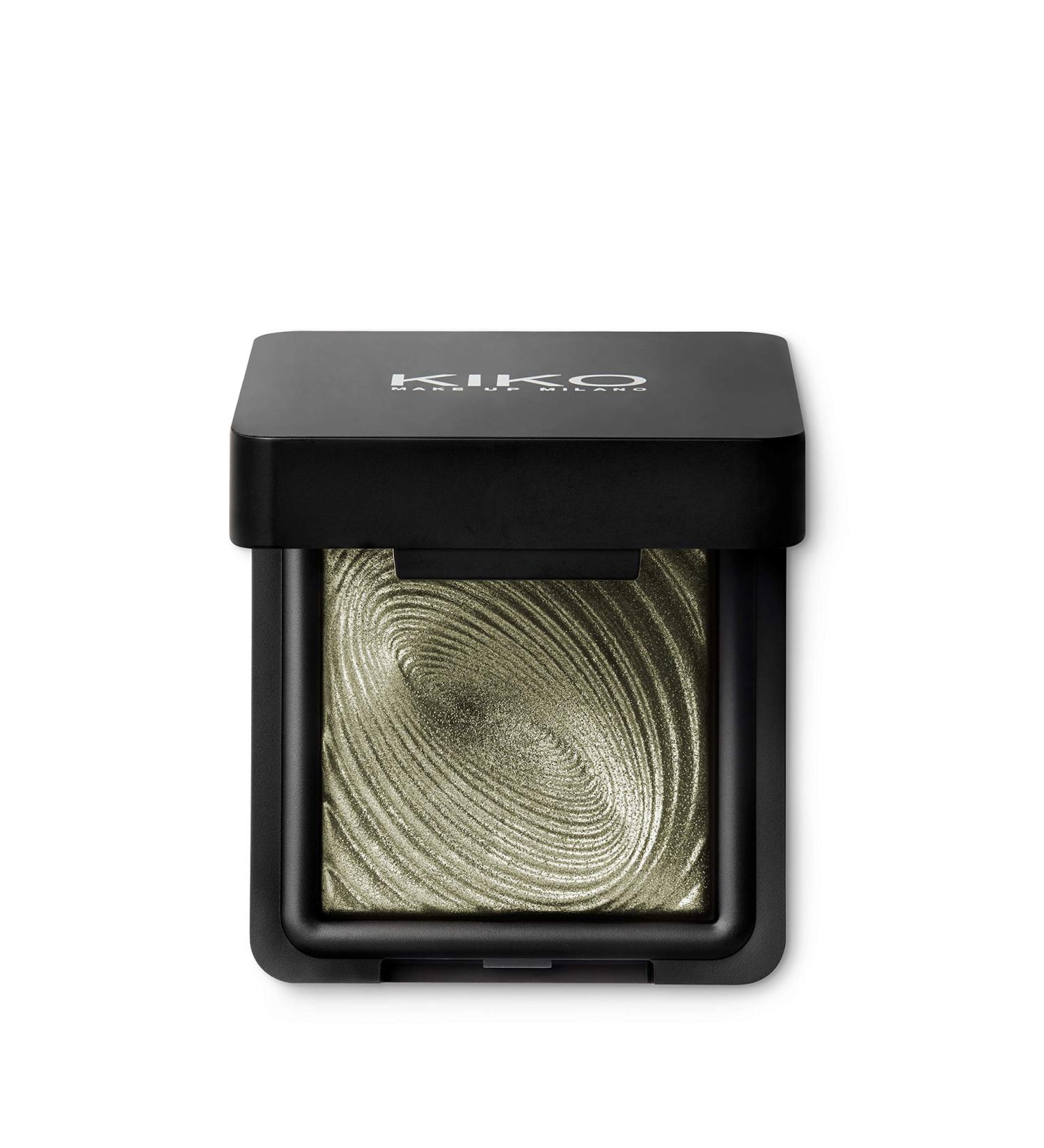 KIKO Milano Water Eyeshadow 209 | Instant Olive Green Eyeshadow for Wet or Dry Use - Shop Now for International Shipping - Buy Online on GoSupps.com