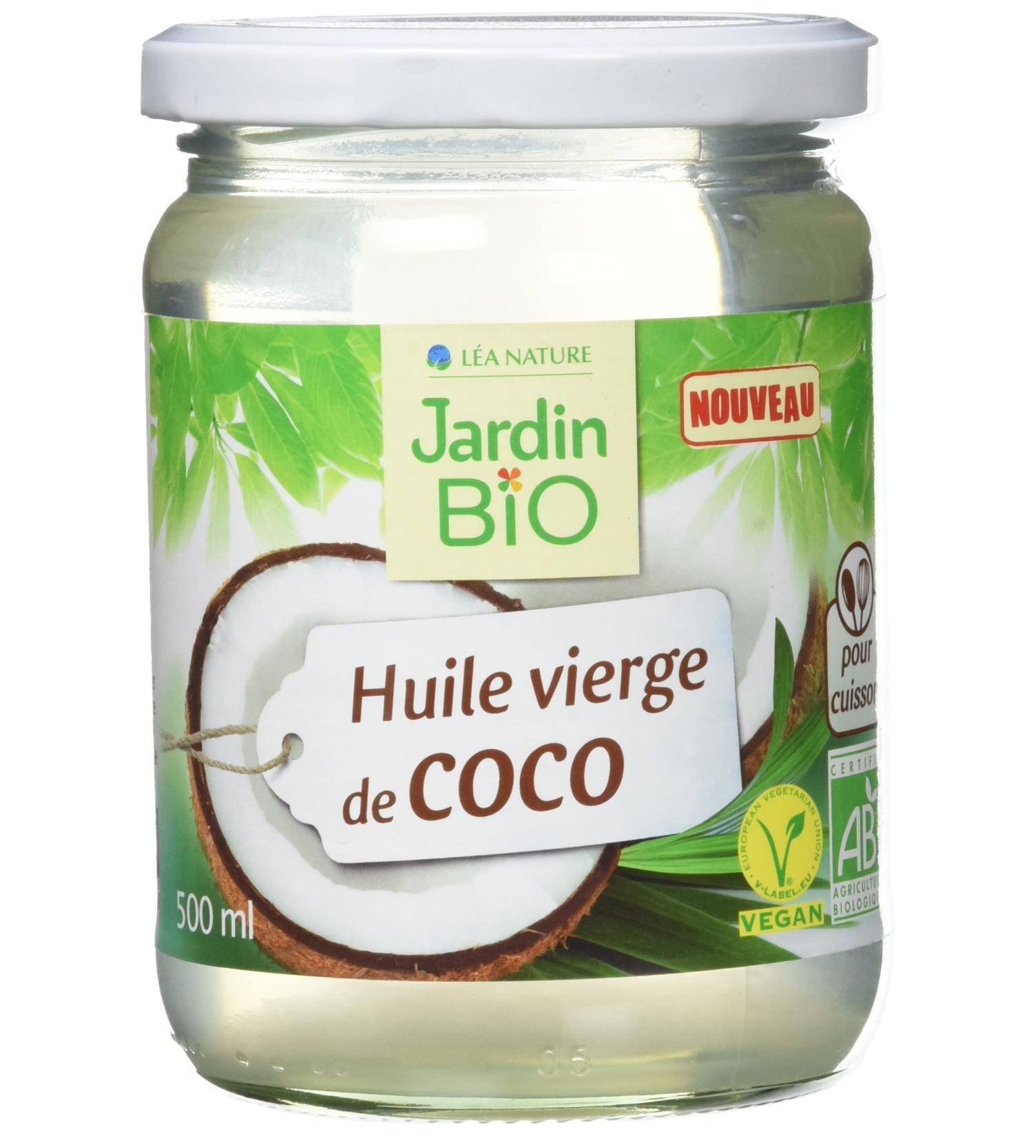 Jardin Bio Virgin Coconut Oil 500 ml - Pack of 2 - Buy Online on GoSupps.com