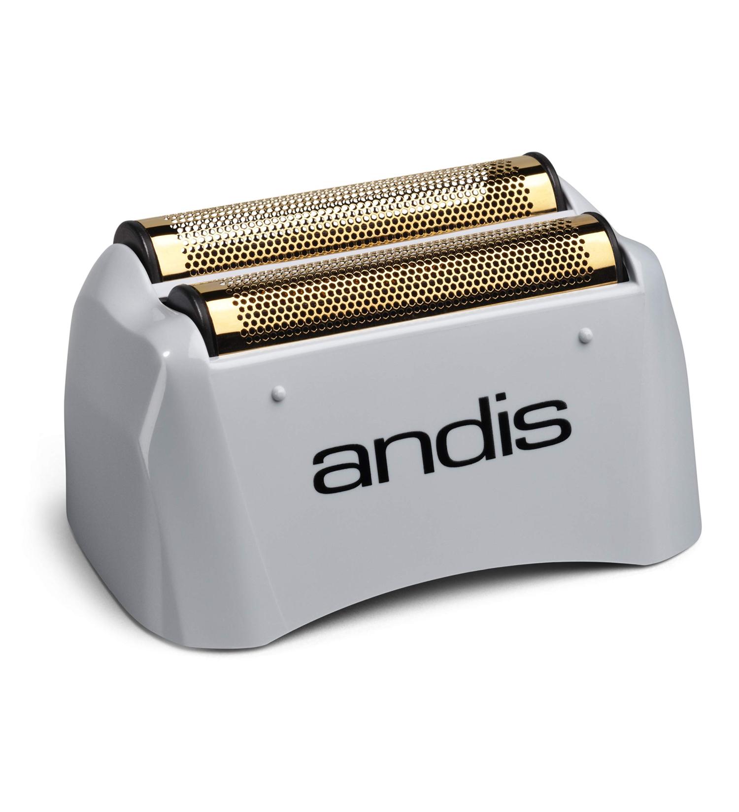 Andis 17160 Replacement Foil for Pro-Foil & Lithium Shaver | Compatible with Andis Models | Super Soft Gold Titanium Cutters | Close Cutting, Smooth Shaving - Zero Finish Gray - Buy Online on GoSupps.com
