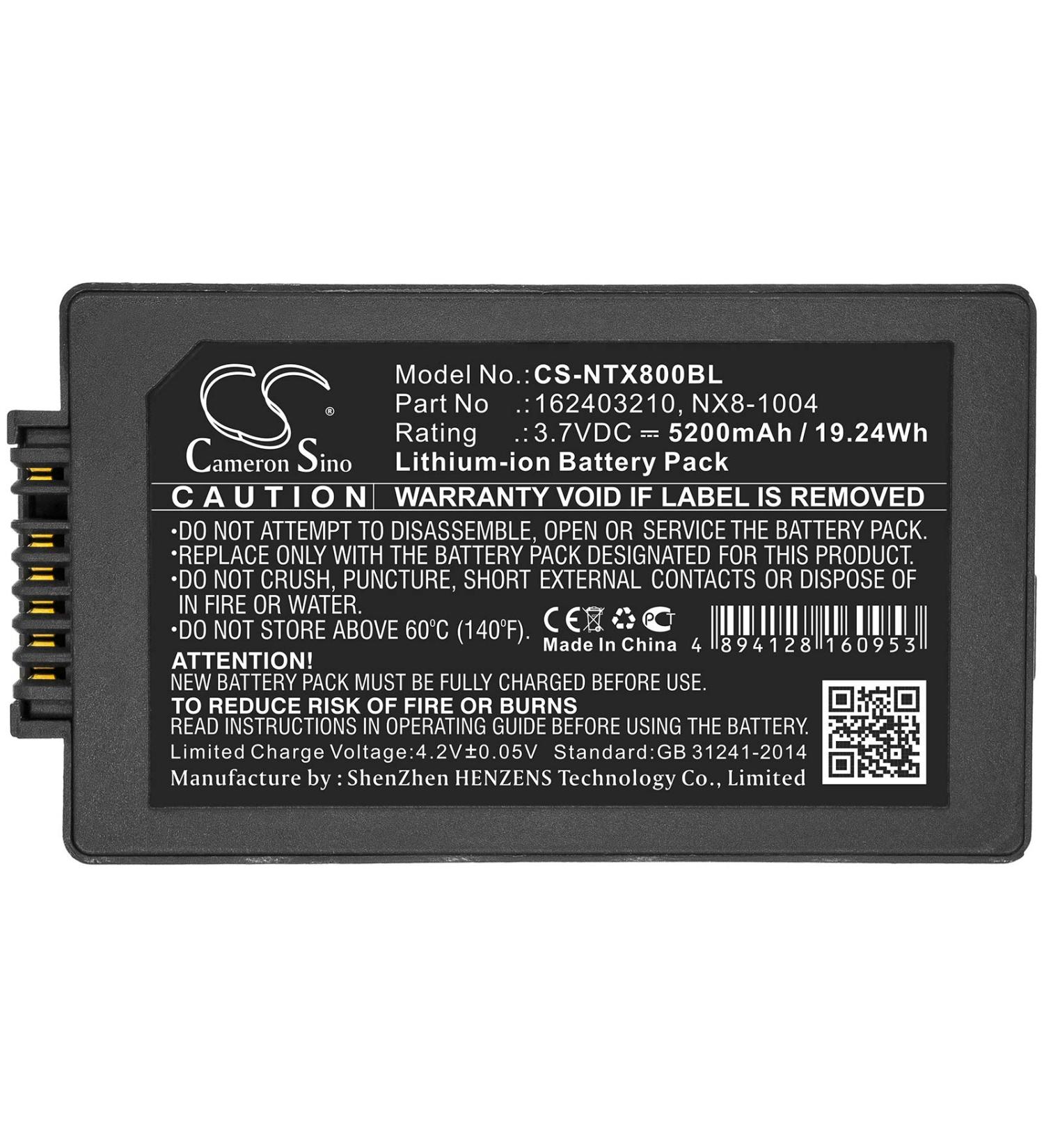 Replacement Battery for Nautiz X8 - 5200mAh/3.7V | Part NO 162403210 BAT-G2-003 BP14-001200 NX8-1004 - Fast International Shipping - Buy Online on GoSupps.com