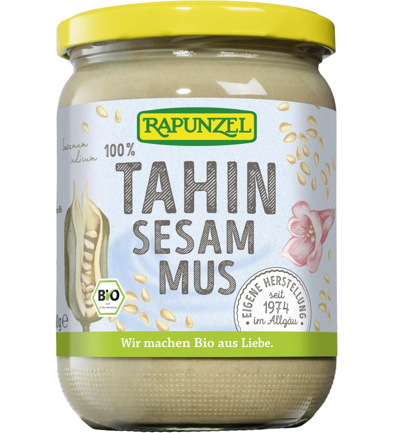 Rapunzel Organic Tahini Sesame Paste (2 x 500 gr) 500 g (pack of 2)