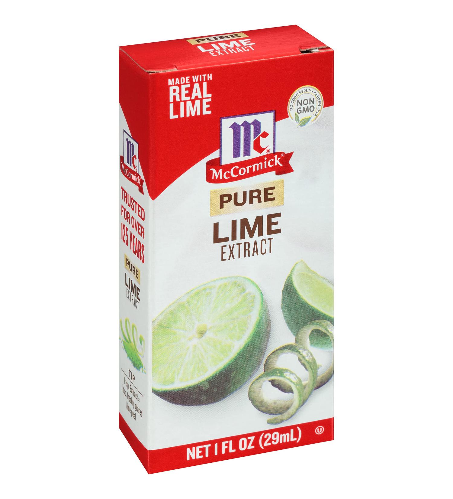 McCormick Pure Lime Extract - 1 fl oz (Pack of 1) - Buy Online on GoSupps.com