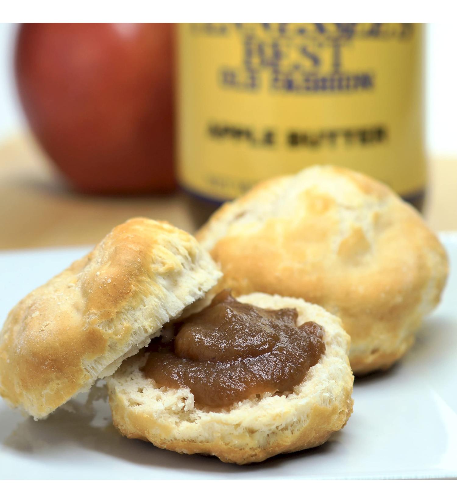 Tennessee's Best Old Fashion Style No Sugar Added Apple Butter - 16 oz Glass Jar - Buy Online on GoSupps.com