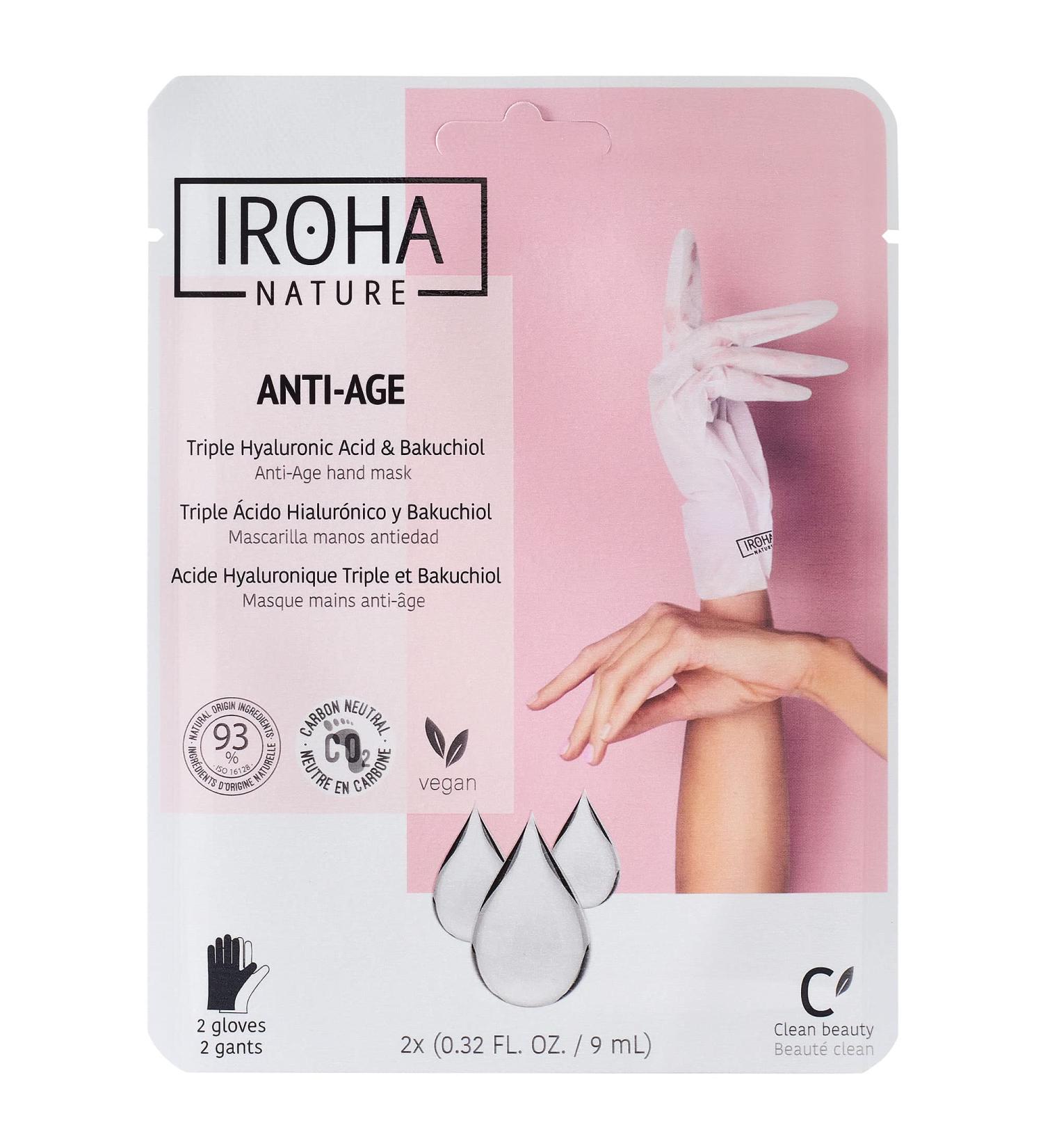 Anti-Age Triple Hyaluronic Acid & Bakuchiol Hand Mask - 9ml | Rejuvenate & Moisturize Your Hands - Shop Worldwide Shipping - Buy Online on GoSupps.com