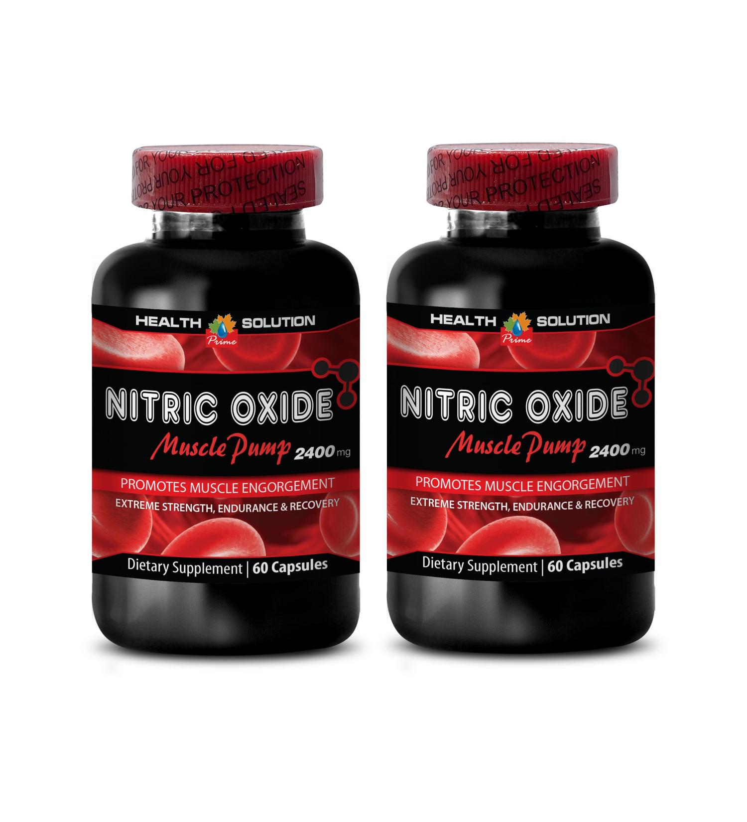 Boost Nitric Oxide 2400mg - Muscle Pump & Extreme Strength Supplement | 120 Capsules Per Bottle | Ideal for Men & Women - Enhance Muscle Growth & Workout Performance - Buy Online on GoSupps.com