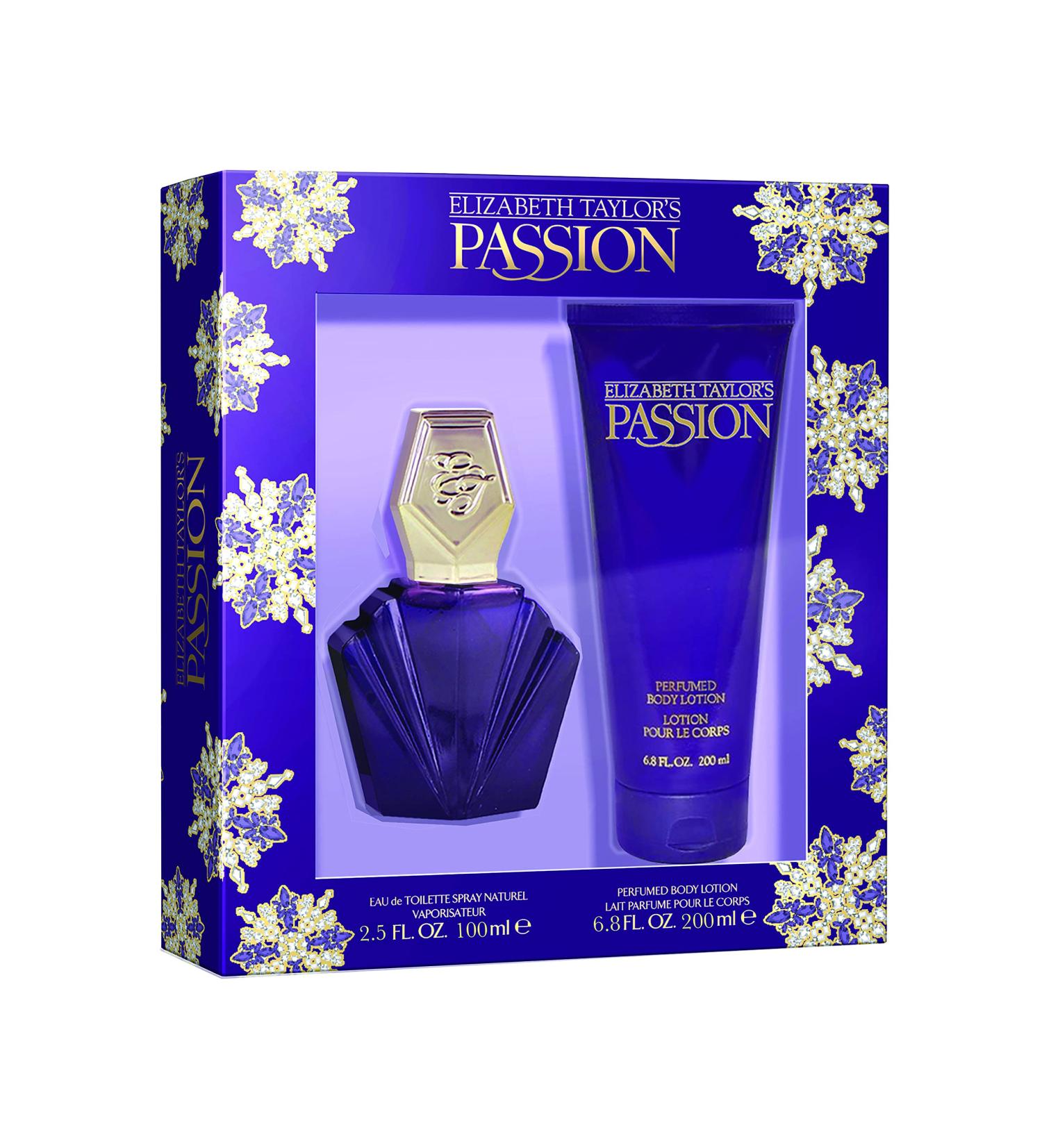 Elizabeth Taylor Passion Women's Fragrance Gift Set 1.5 Fl Oz 2 Piece Gift Set - Buy Online on GoSupps.com