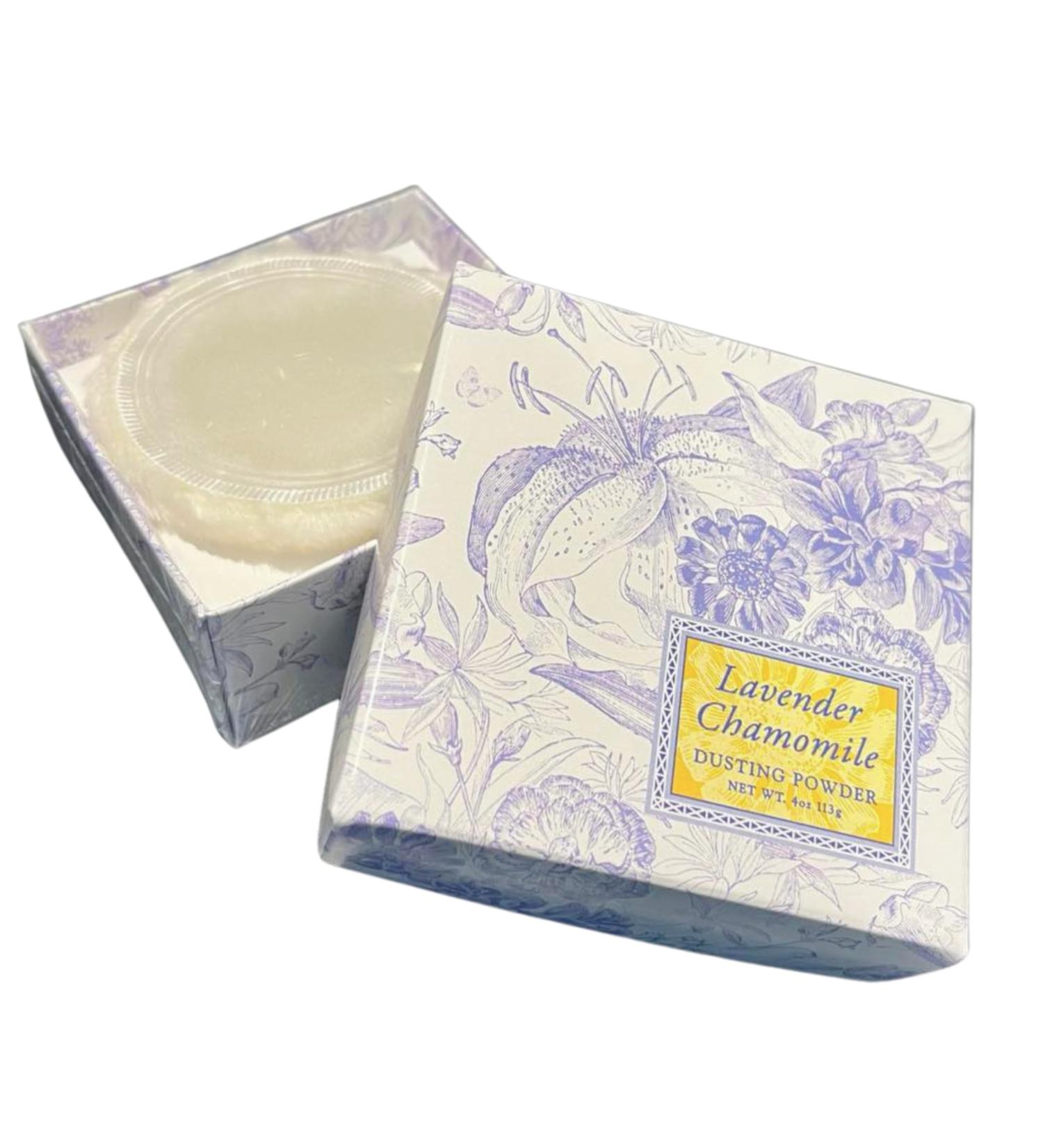Greenwich Bay Trading Company Lavender Chamomile Dusting Powder - 4 oz Gentle Talc-Free Body Powder with Soothing Lavender & Chamomile Ideal for All Skin Types - Buy Online on GoSupps.com