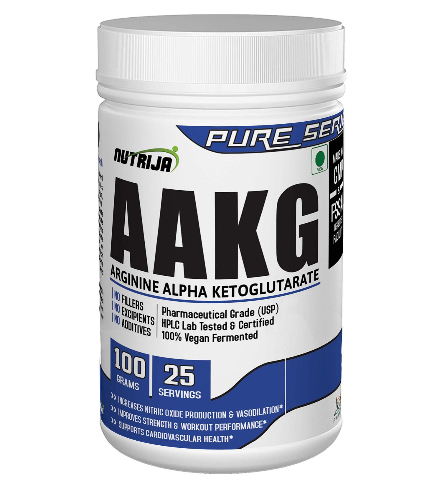 AAKG - Arginine Alpha Ketoglutarate | 100 Grams | Premium Quality for Enhanced Performance & Recovery - Fast International Shipping - Buy Online on GoSupps.com