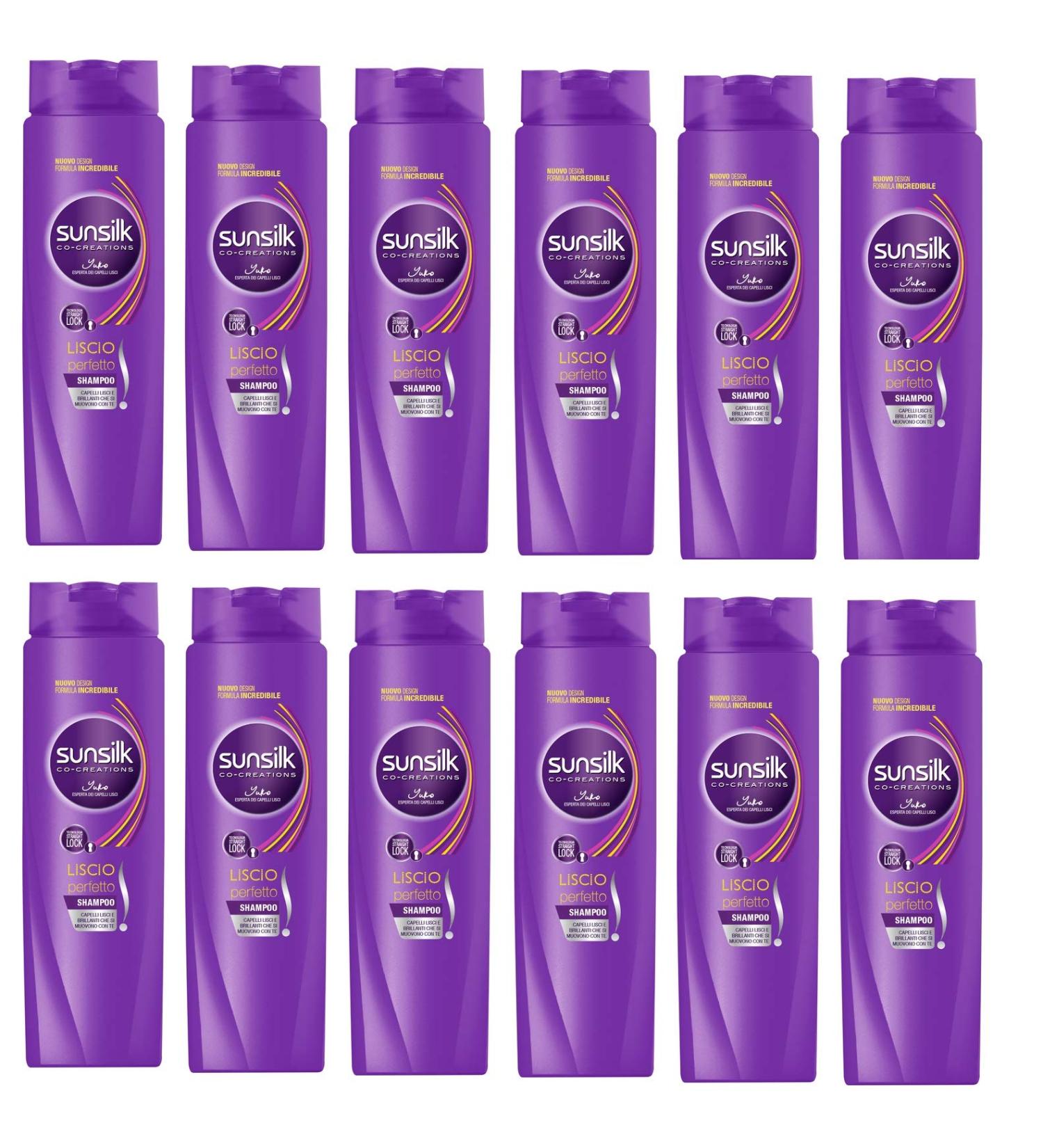 Sunsilk Sunsilk 12-Pack Perfect Smooth Shampoo Bars 250ml Hair Care Multicolored Unique