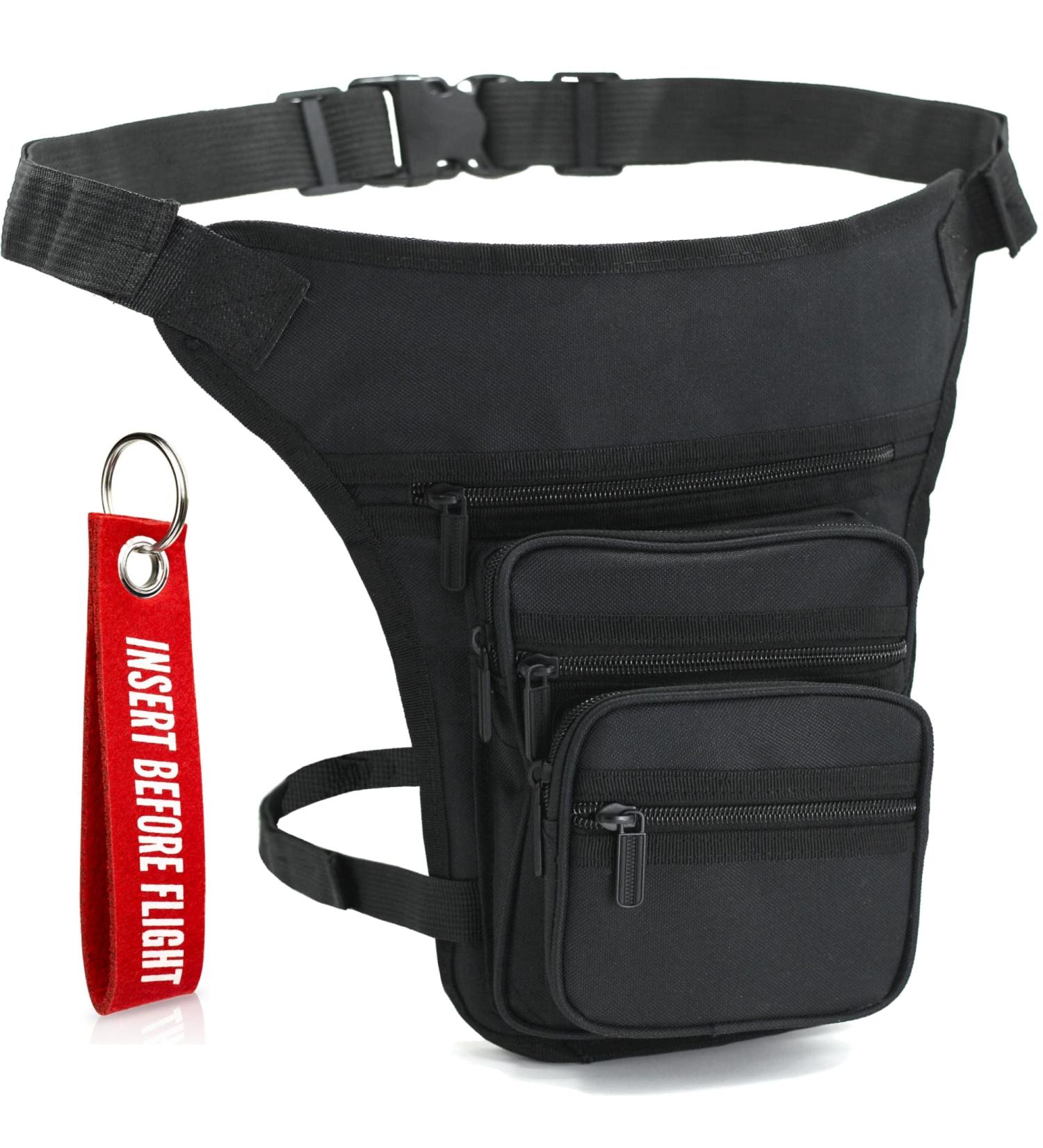 Ultimate Leg Bag for Motorcycle & Outdoor: Men's & Women's Thigh Bags for Riding & Military Use - Buy Online on GoSupps.com