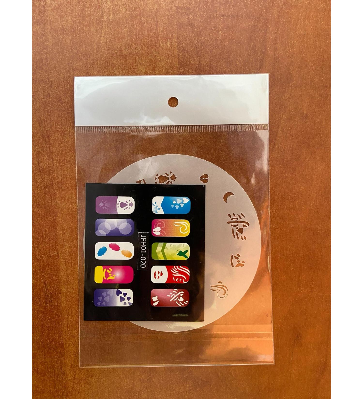 Fingernail stencil (airbrush nail art) Fengda JFH01-020