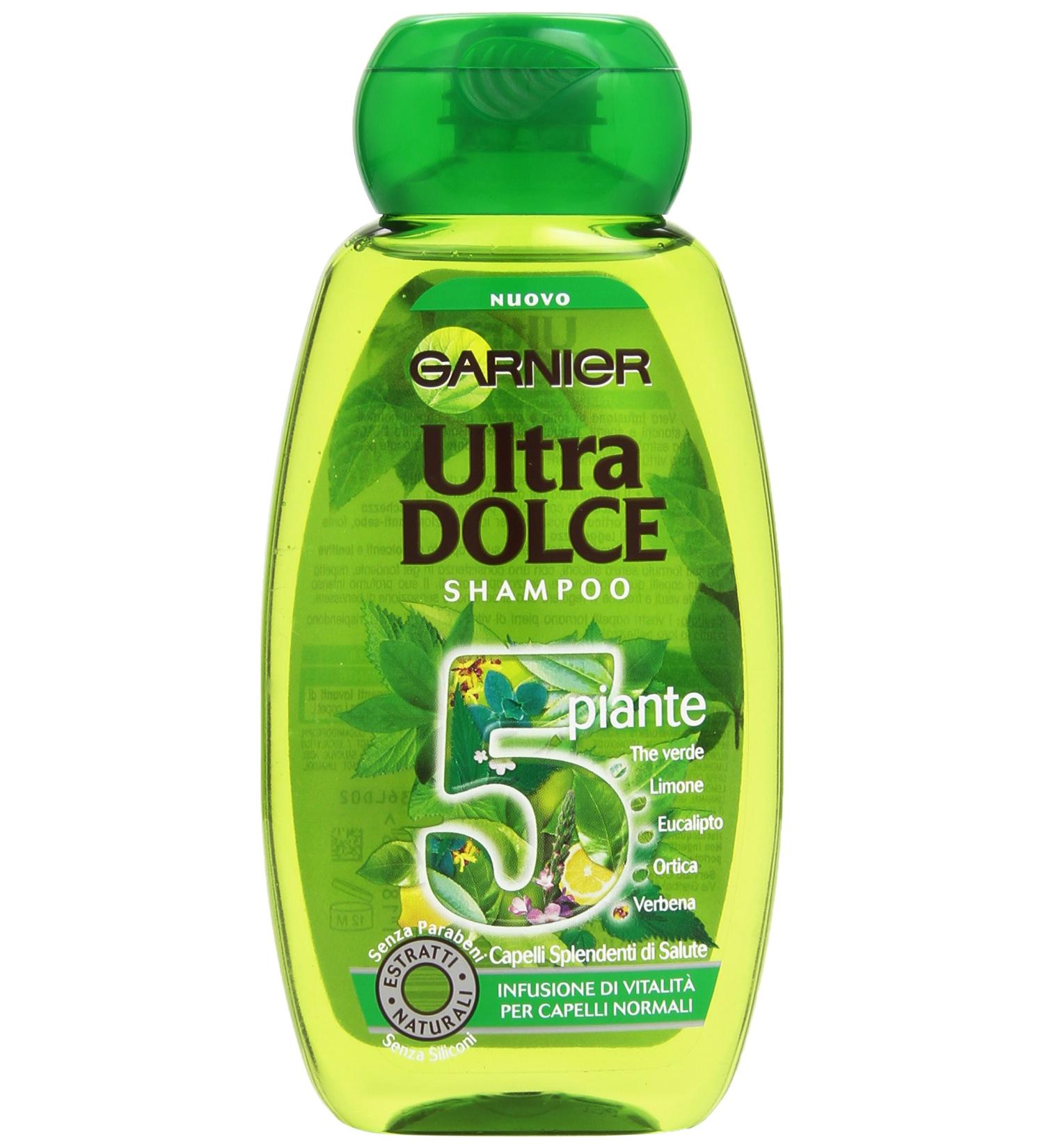  Garnier Garnier Ultra Dolce 5 Vitality Shampoo for normal hair 250 ml - Buy Online on GoSupps.com
