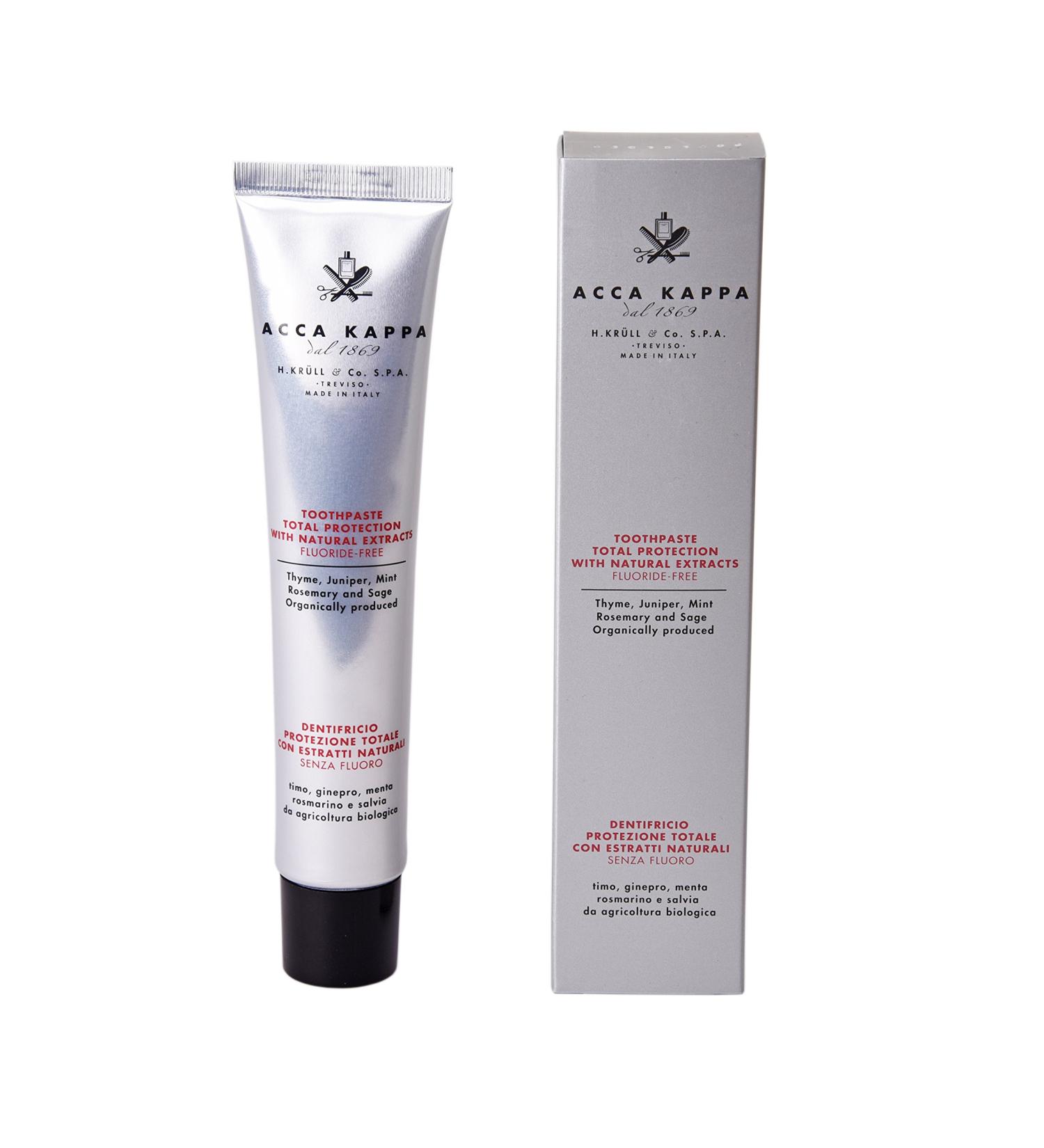 Natural Toothpaste Total Protection Without Fluoride Acca Kappa 100ml