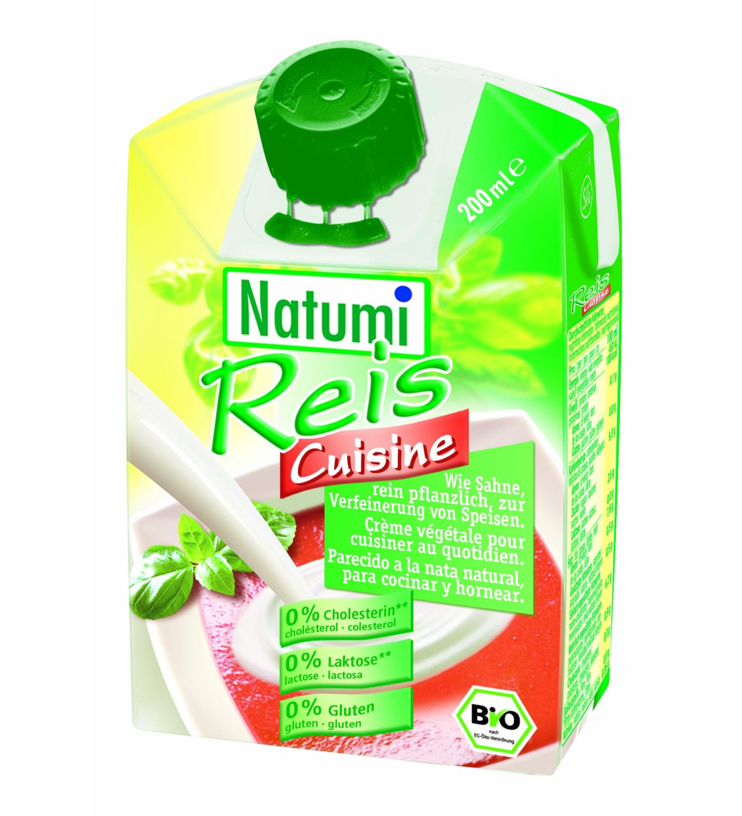 Natumi Rice Cooking Cream "Rice Cuisine" (200 ml) - Organic