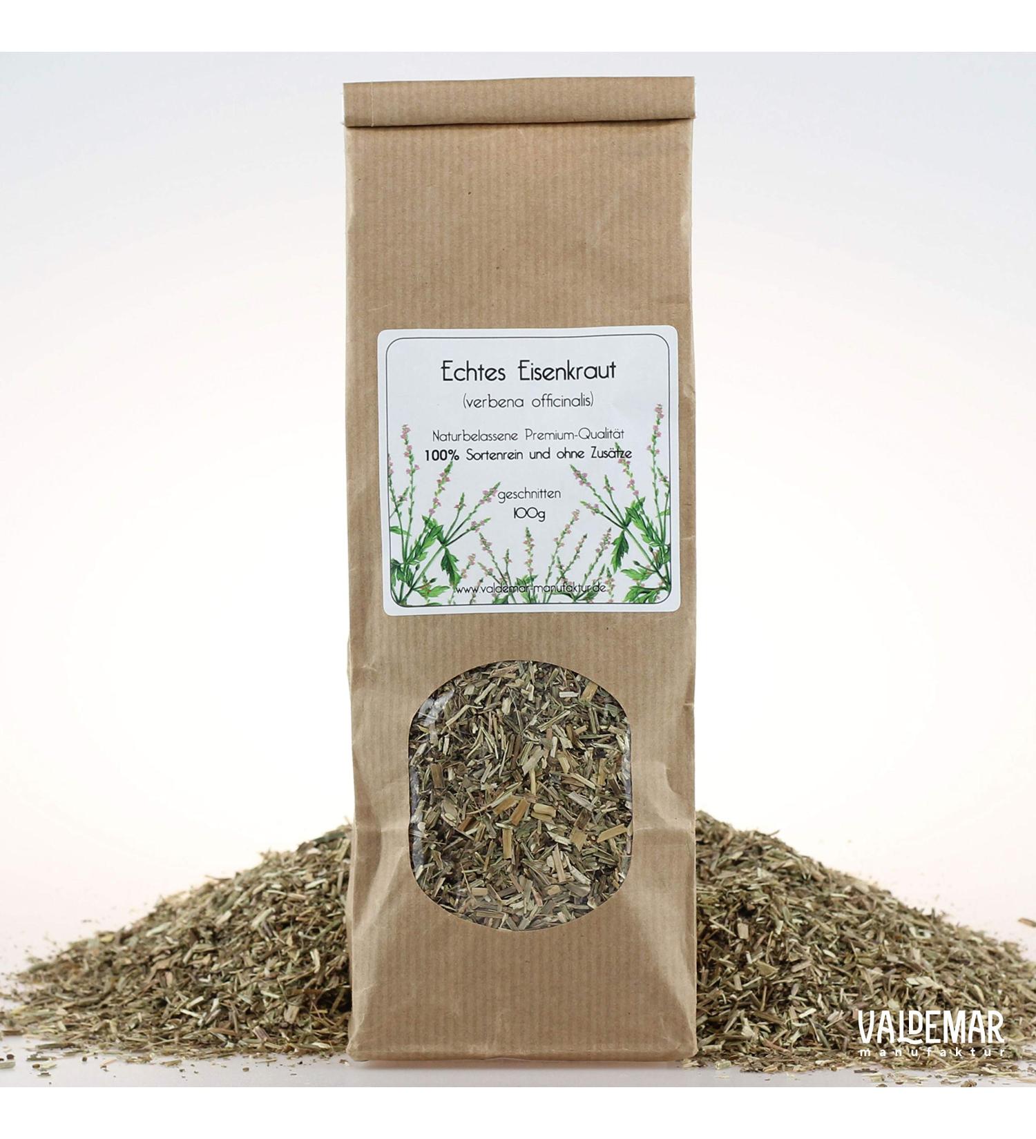 Valdemar Manufaktur Premium Verbena Tea 100g - Handpacked in Germany | Organic Hyssop & Verbena Blend - Buy Online on GoSupps.com