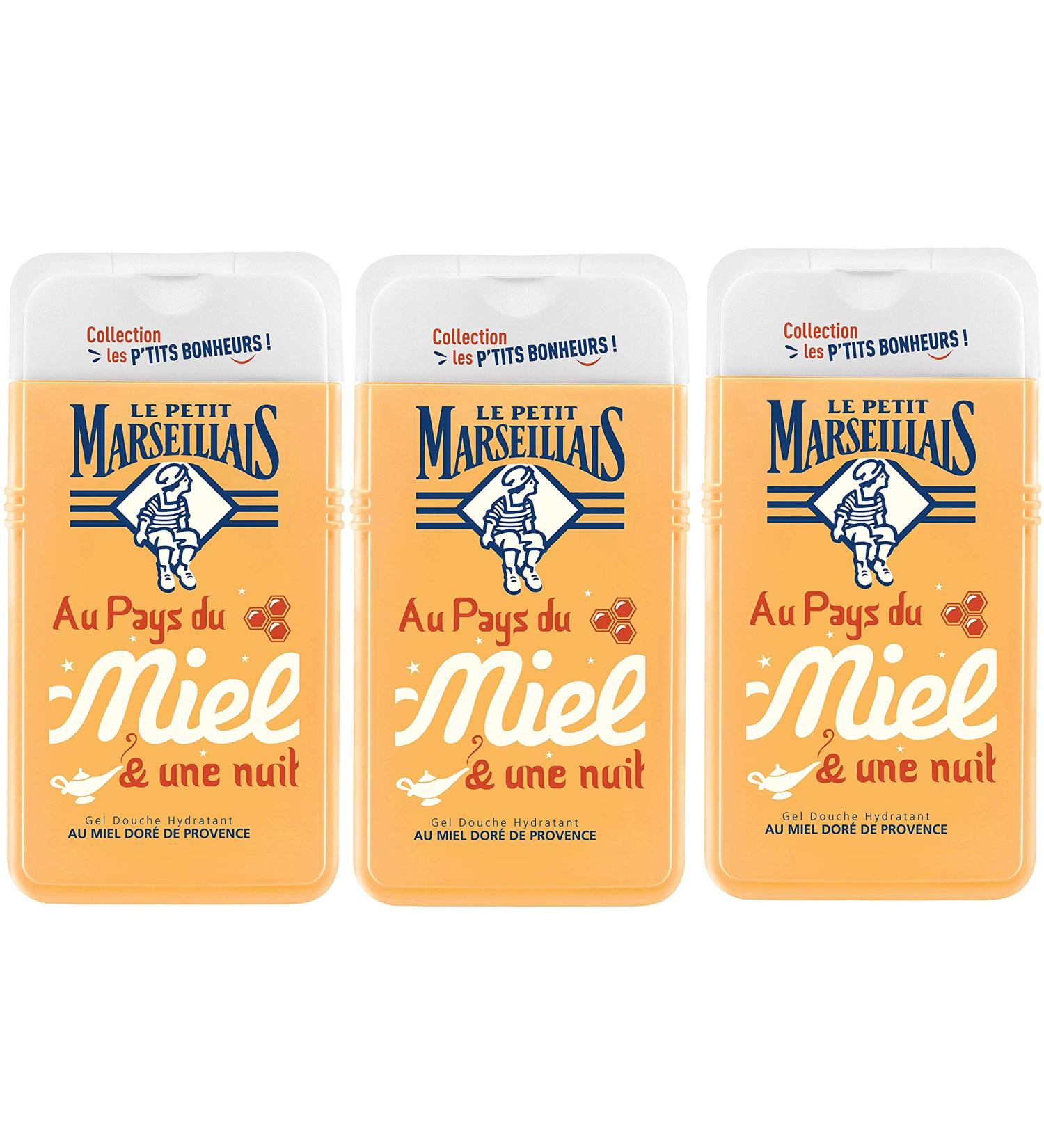 The Little Marseillais Le Petit Marseillais Moisturizing shower gel with honey from Provence 250 ml 3 pieces