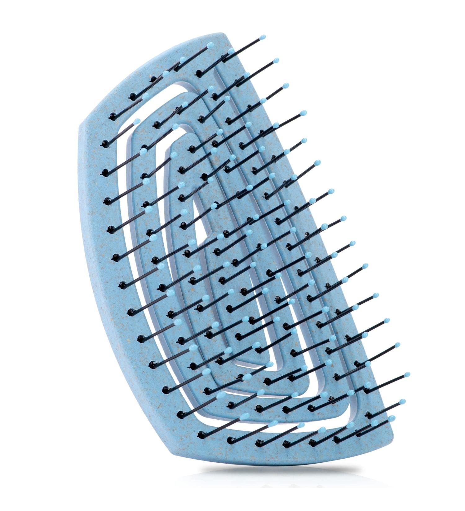 Ninabella Mini V2 Bio Hairbrush - Anti-Ziep for Long & Curly Hair - Travel-Friendly Professional Brush for Women & Children - Buy Online on GoSupps.com