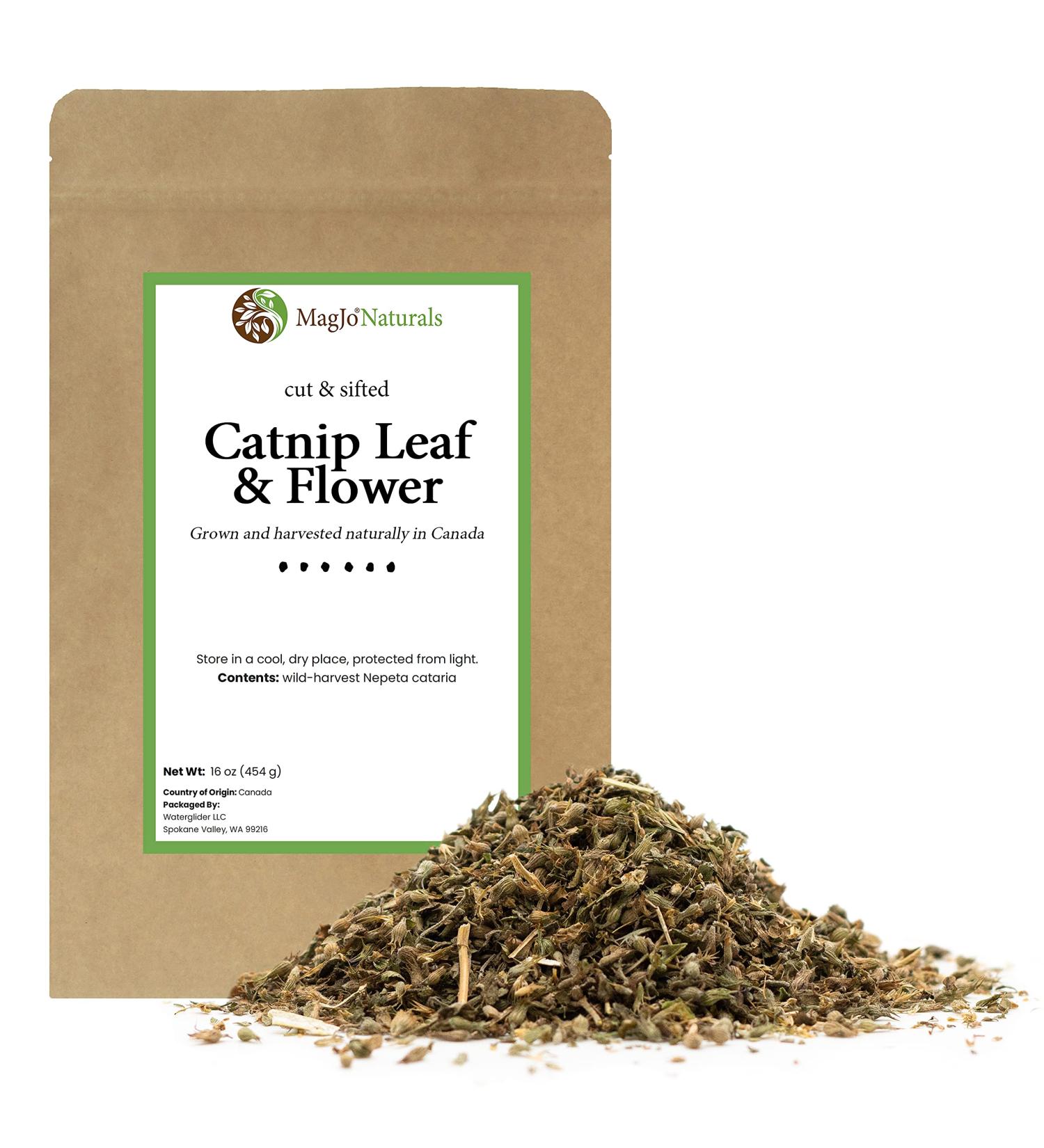 MagJo Naturals Farm Direct Catnip - Freshest Full Pound Bulk Bag - Buy Online on GoSupps.com