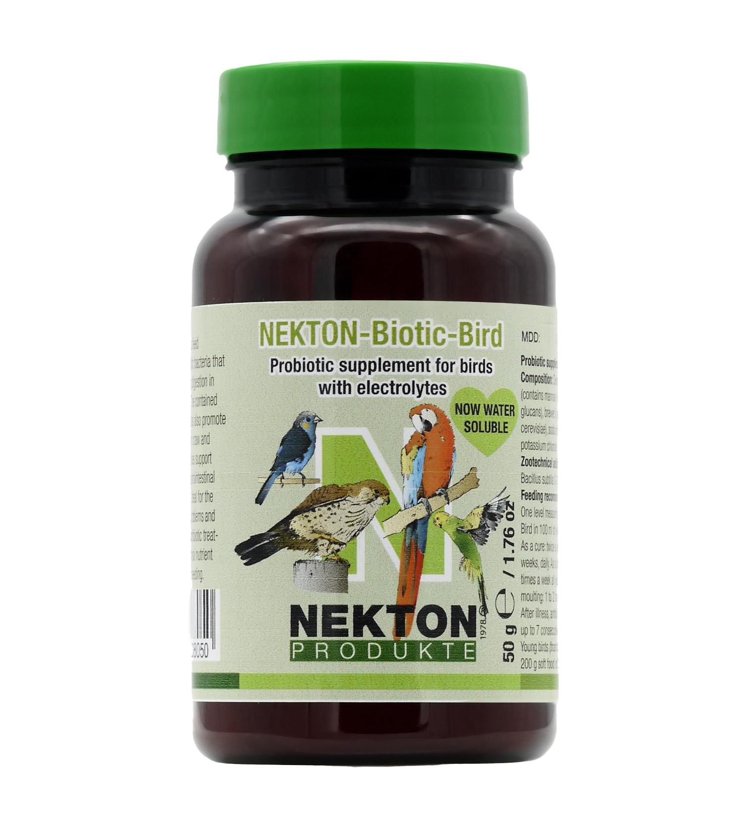 Buy NEKTON Biotic Bird 50g - Premium Bird Probiotics for Optimal Health | Free International Shipping - Buy Online on GoSupps.com