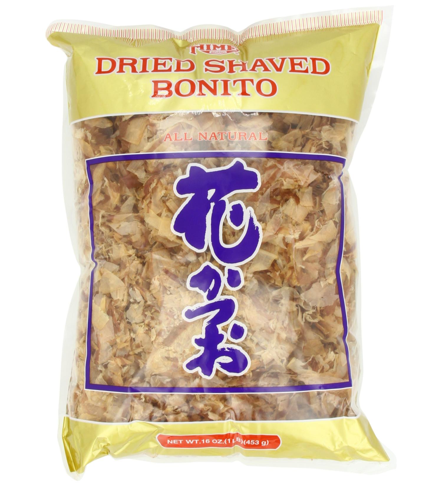 Hime Dried Bonito Shavings Bulk - 16oz | Premium Quality for Japanese Cuisine - Buy Online on GoSupps.com