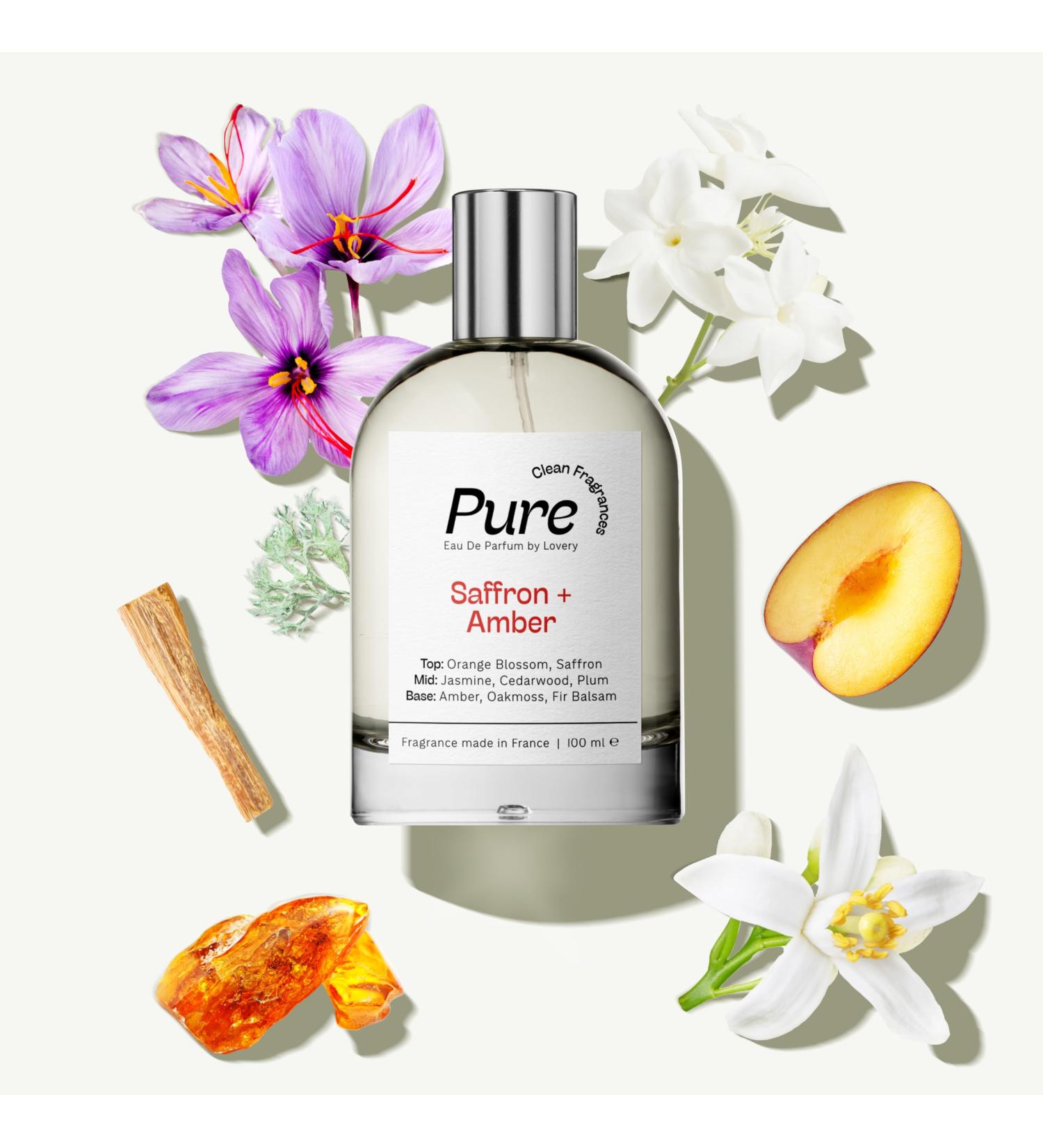 Valentines Pure Saffron Amber Perfume for Women Inspired by B.accarat Ro.uge 540 Long Lasting Perfumes for Women & Men Clean Fragrance EDP Spray 100ml Perfumes for Women Mom Birthday Gifts France - Buy Online on GoSupps.com