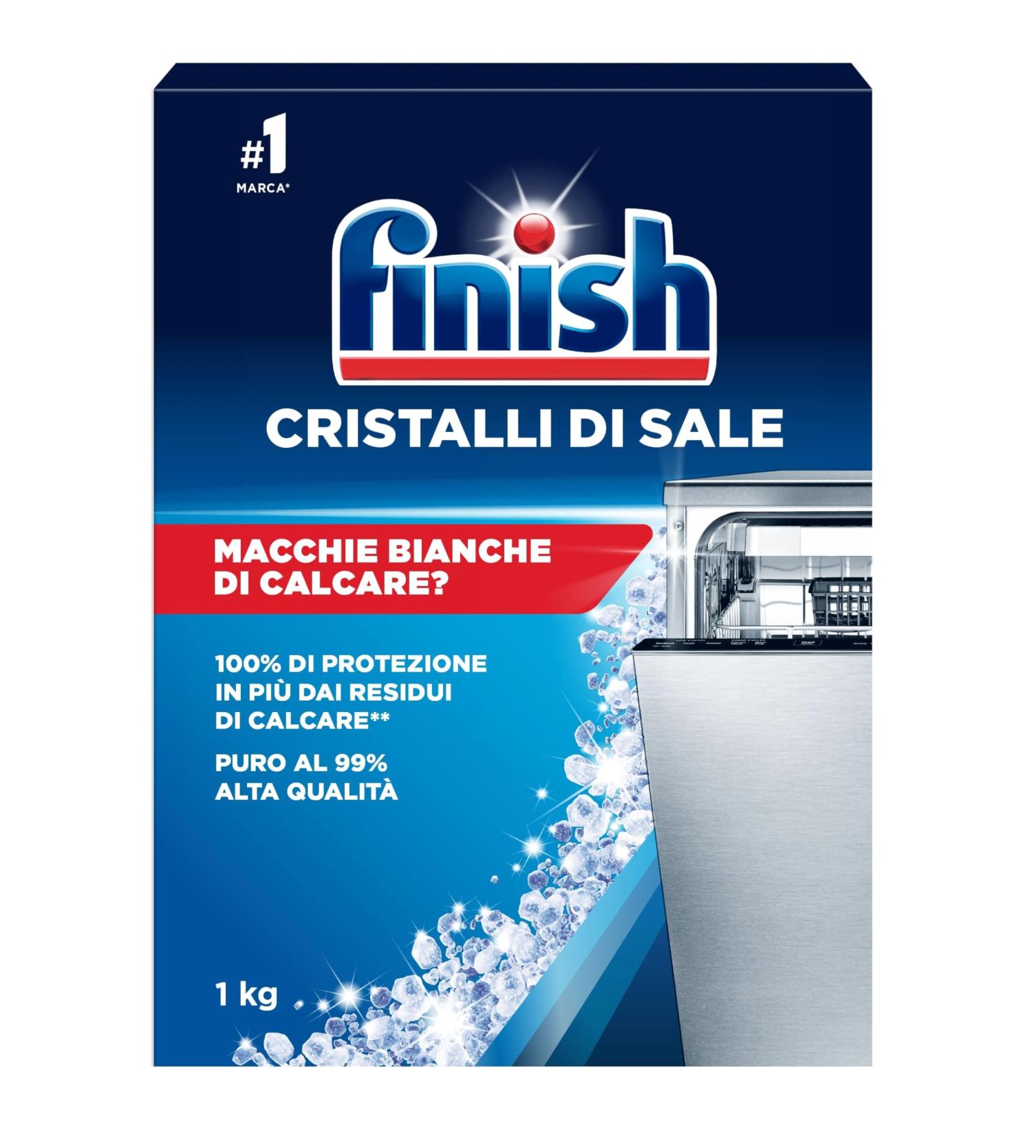 Finish Salz-Kristalle 1 kg 1 kg (1Pack) Single