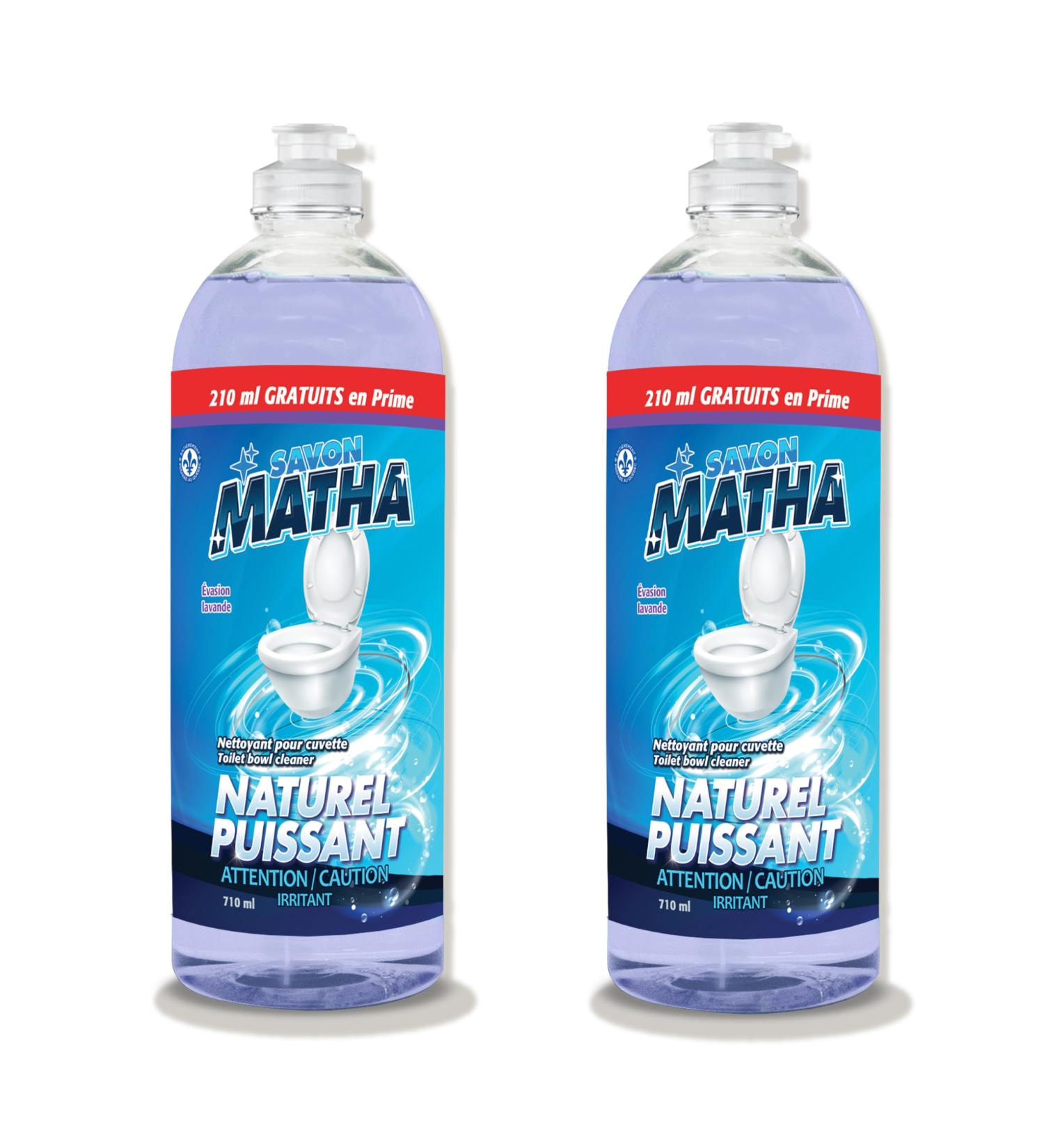 Savon Matha Nettoyant pour cuvettes de toilettes Lavande lot 2 x 710 ml - Buy Online on GoSupps.com