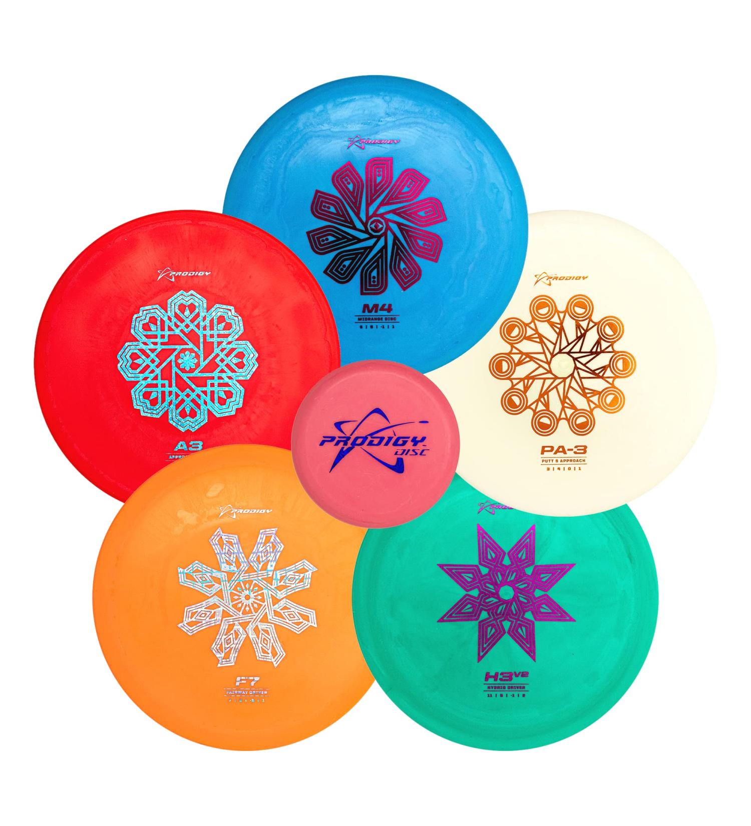 Prodigy Disc 200 Plastic Disc Golf Set - 5 Discs for Beginners | Putter, Midrange, Fairway & Distance Drivers | Mini Included | Disc Golf Starter Set - Buy Online on GoSupps.com