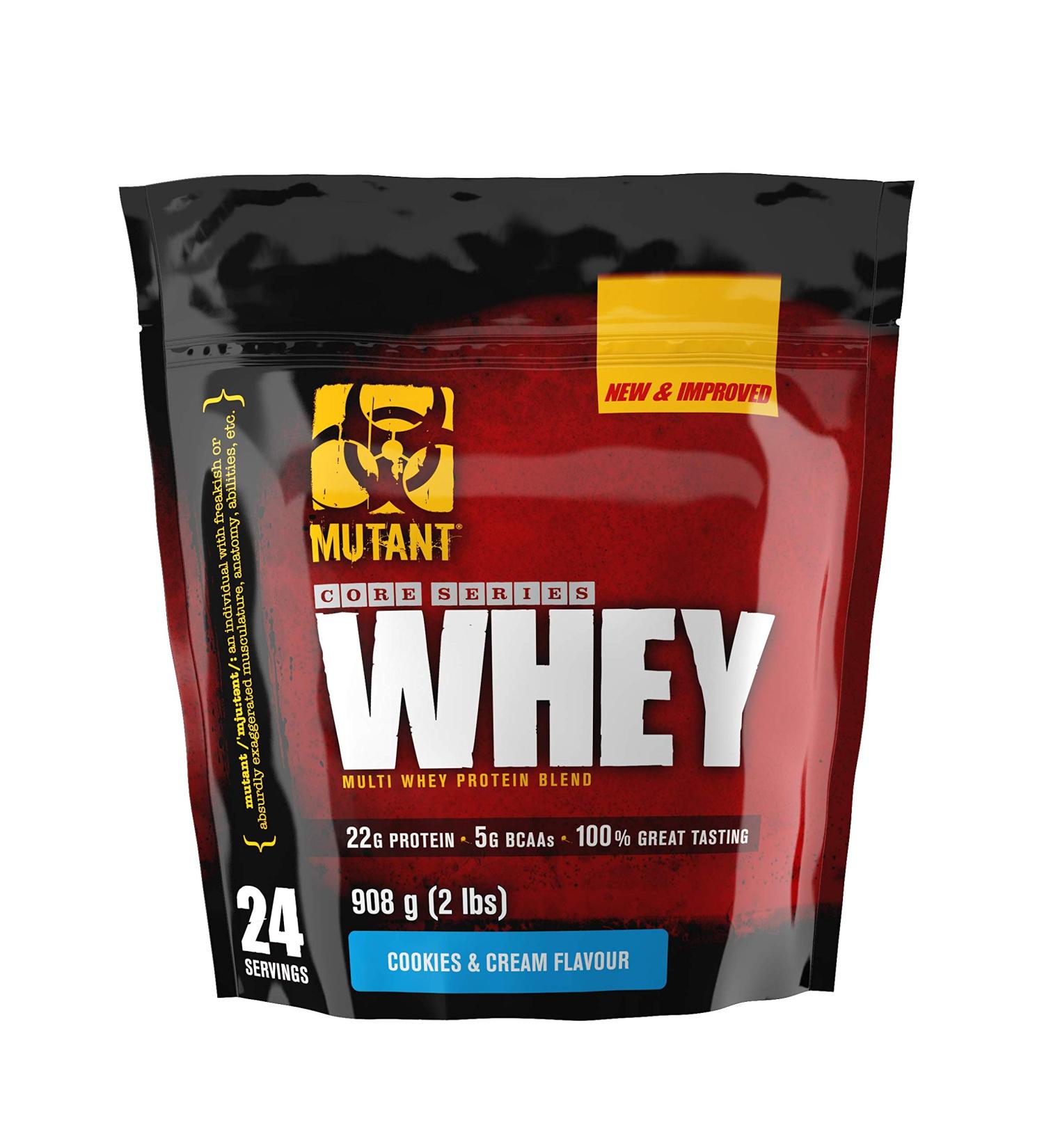 Mutant Whey Cookies & Cream - 908g - Buy Online on GoSupps.com