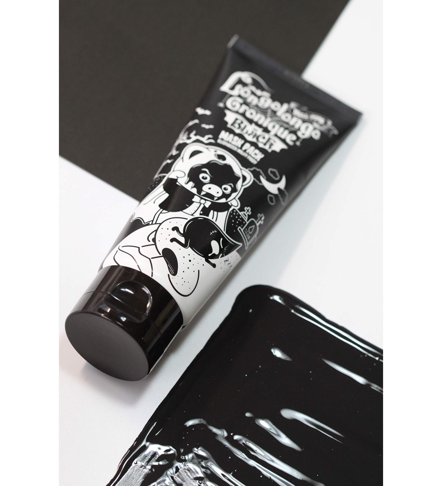 Elizavecca Milky Piggy Hell-Pore Black Mask Pack - 3.38 fl oz | Pore Minimizer & Deep Cleanser - Buy Online on GoSupps.com