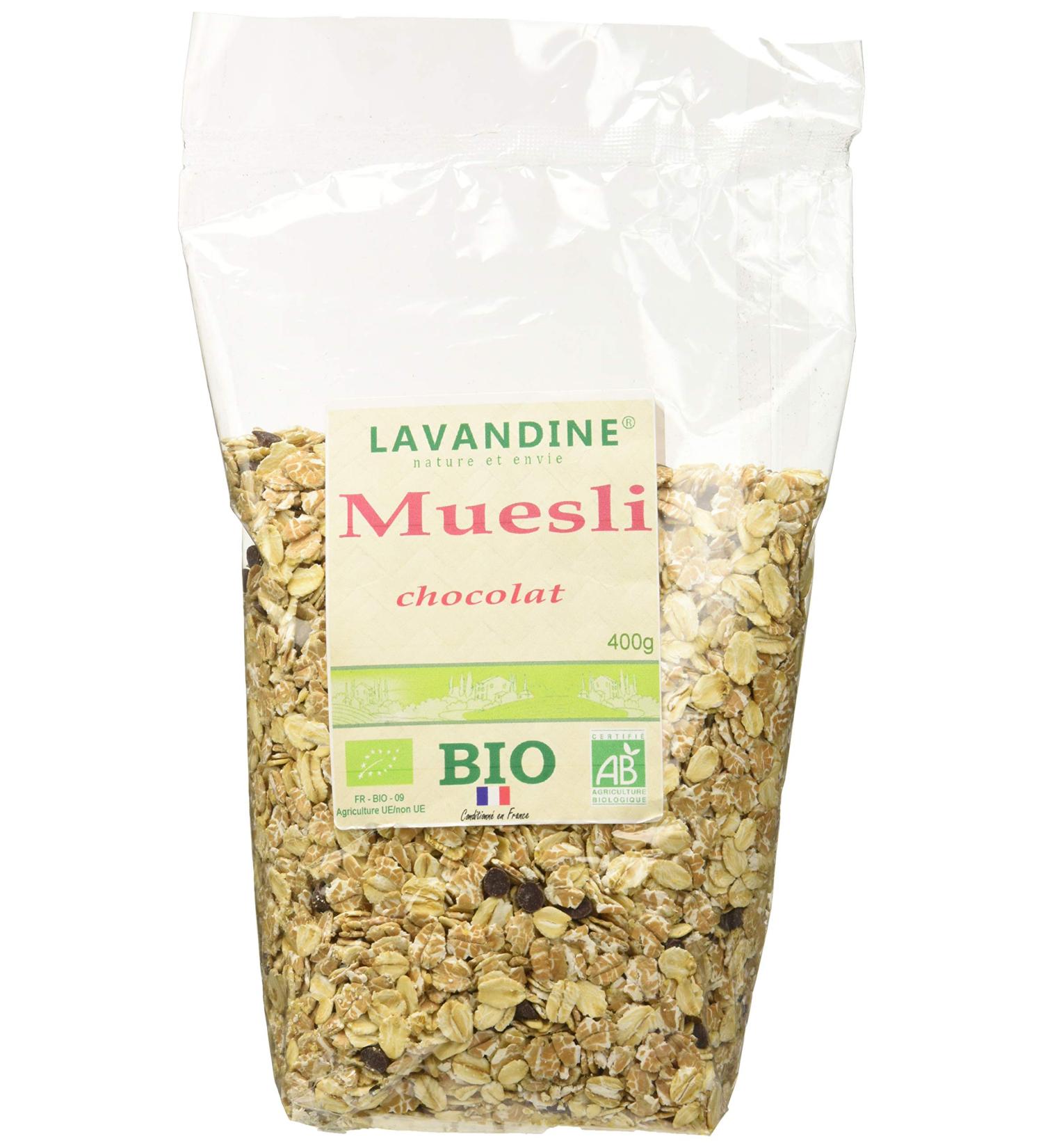 LAVANDINE Organic Chocolate Muesli 250 g - Pack of 8 - Buy Online on GoSupps.com