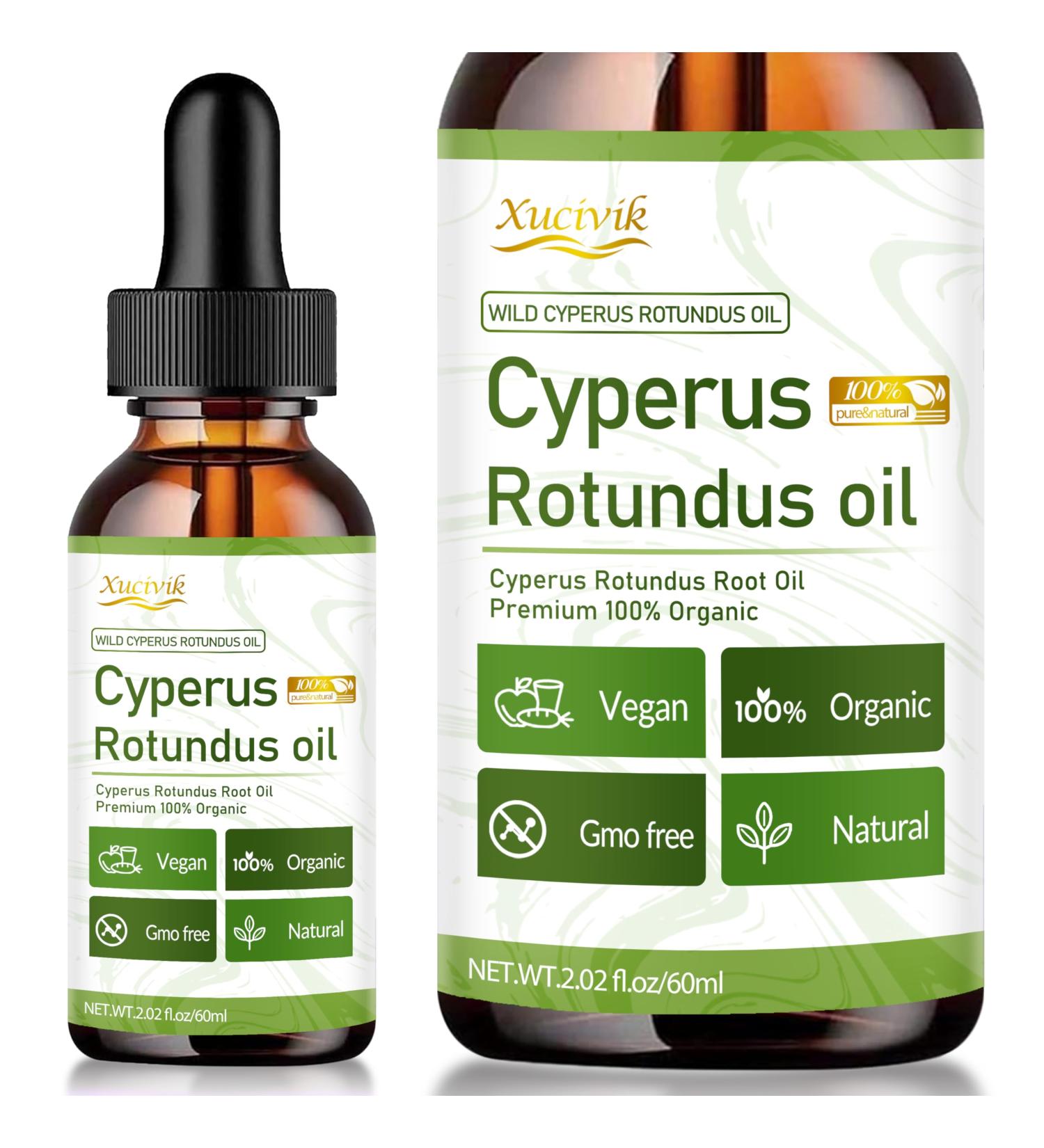Xucivik Cyperus Rotundus Oil for Hair Removal 100% NaturalCyprus Oil Reduces Hair Growth Soothes Skin ideal for Men &Women 60ml - Buy Online on GoSupps.com
