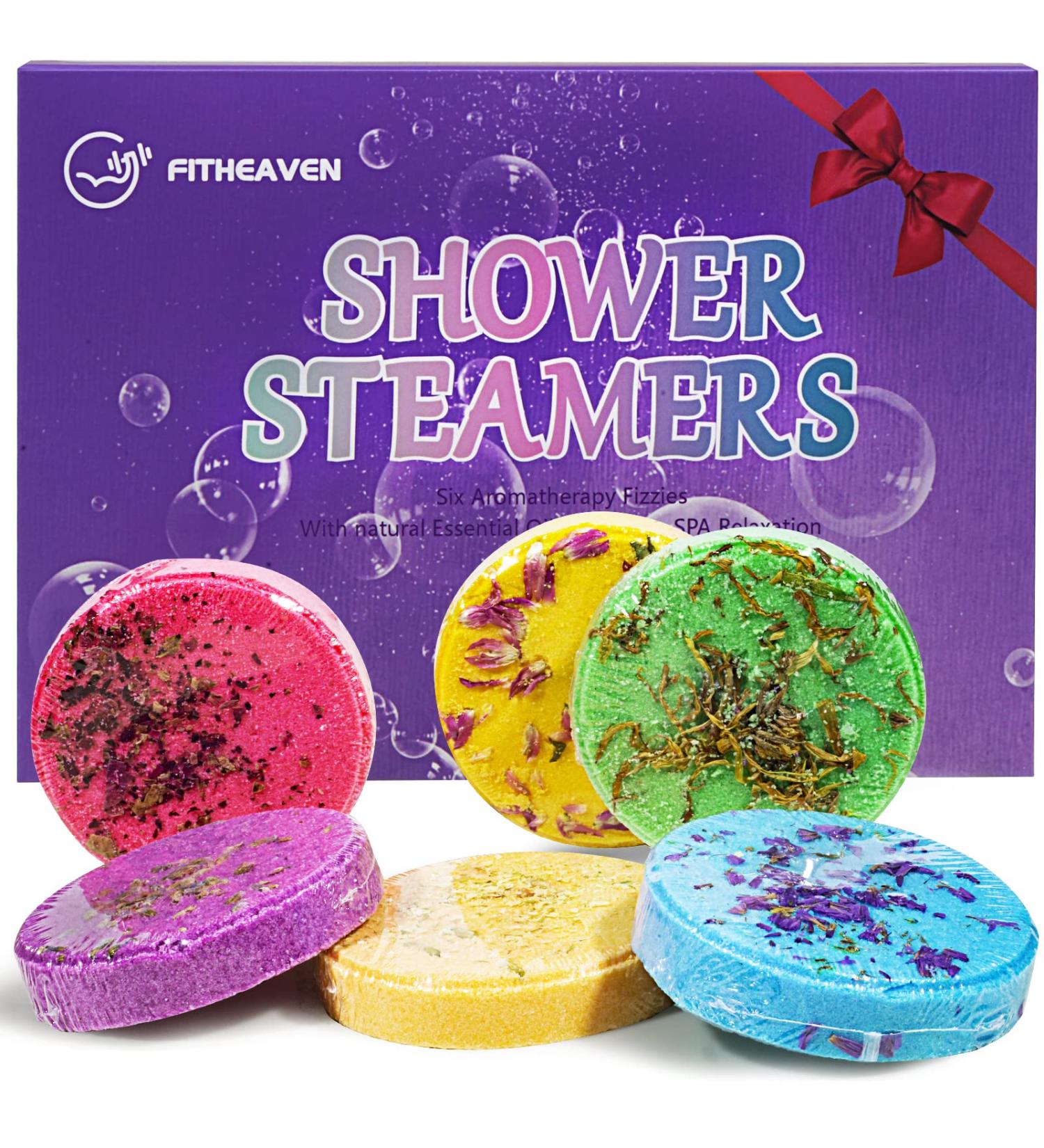Relaxing Shower Steamer with Purple Cover - Aromatherapy for a Luxurious Shower Experience - Buy Online on GoSupps.com