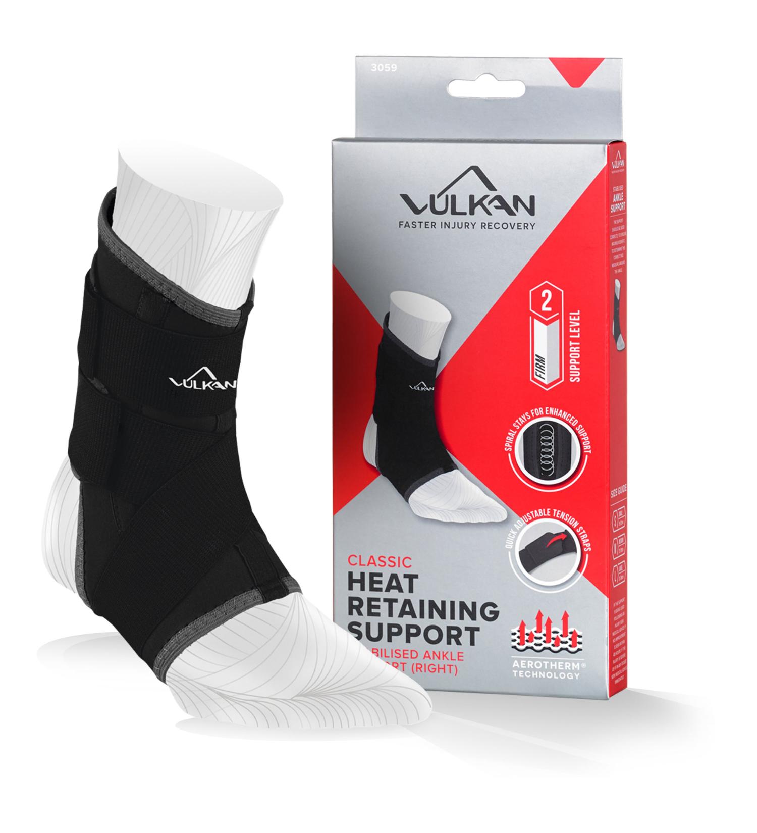 Vulkan Classic Ankle Stabilising Support - Small Right | International Shipping Available - Buy Online on GoSupps.com