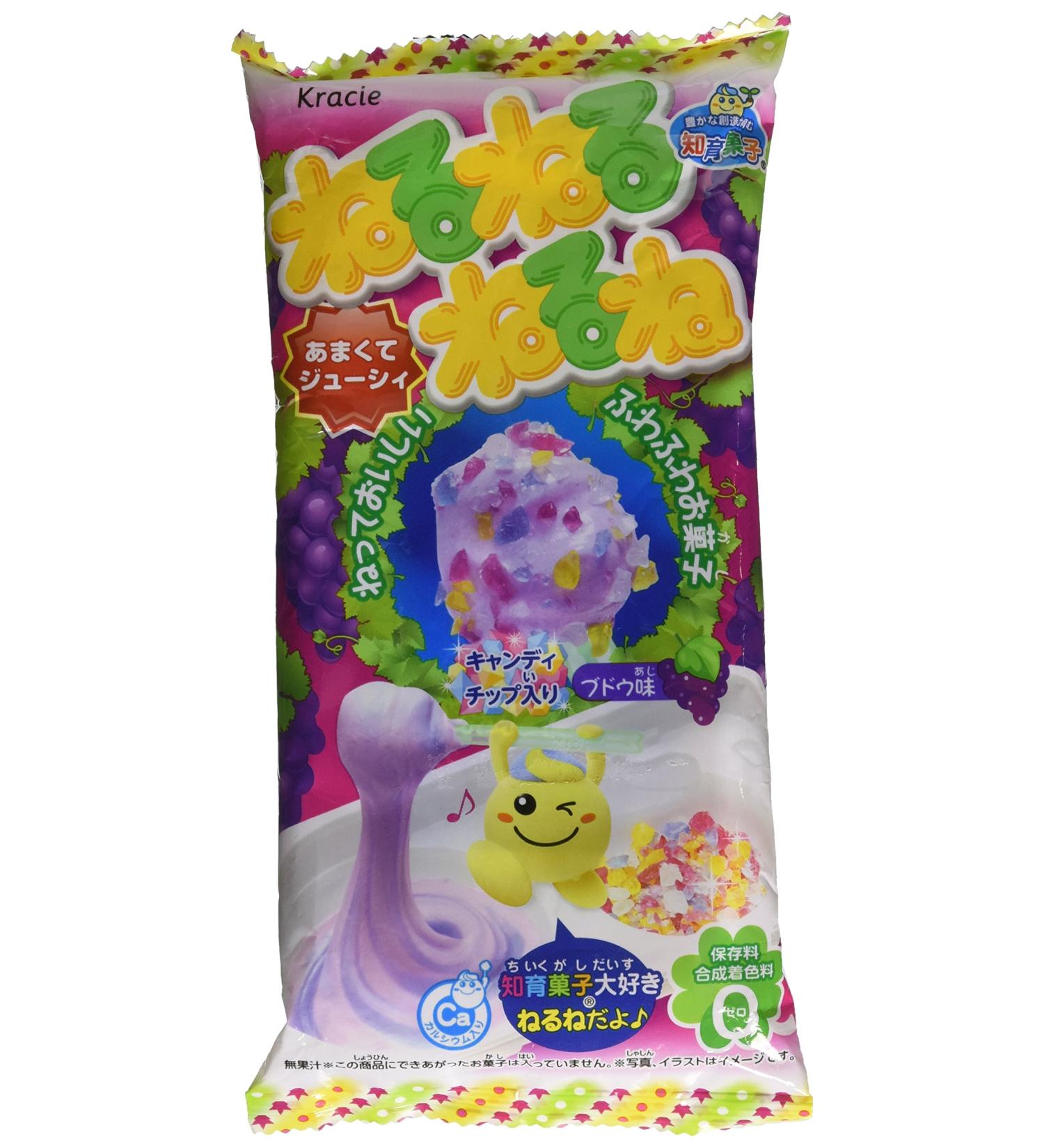 Kracie Popin' Cookin' DIY candy paste kit grape