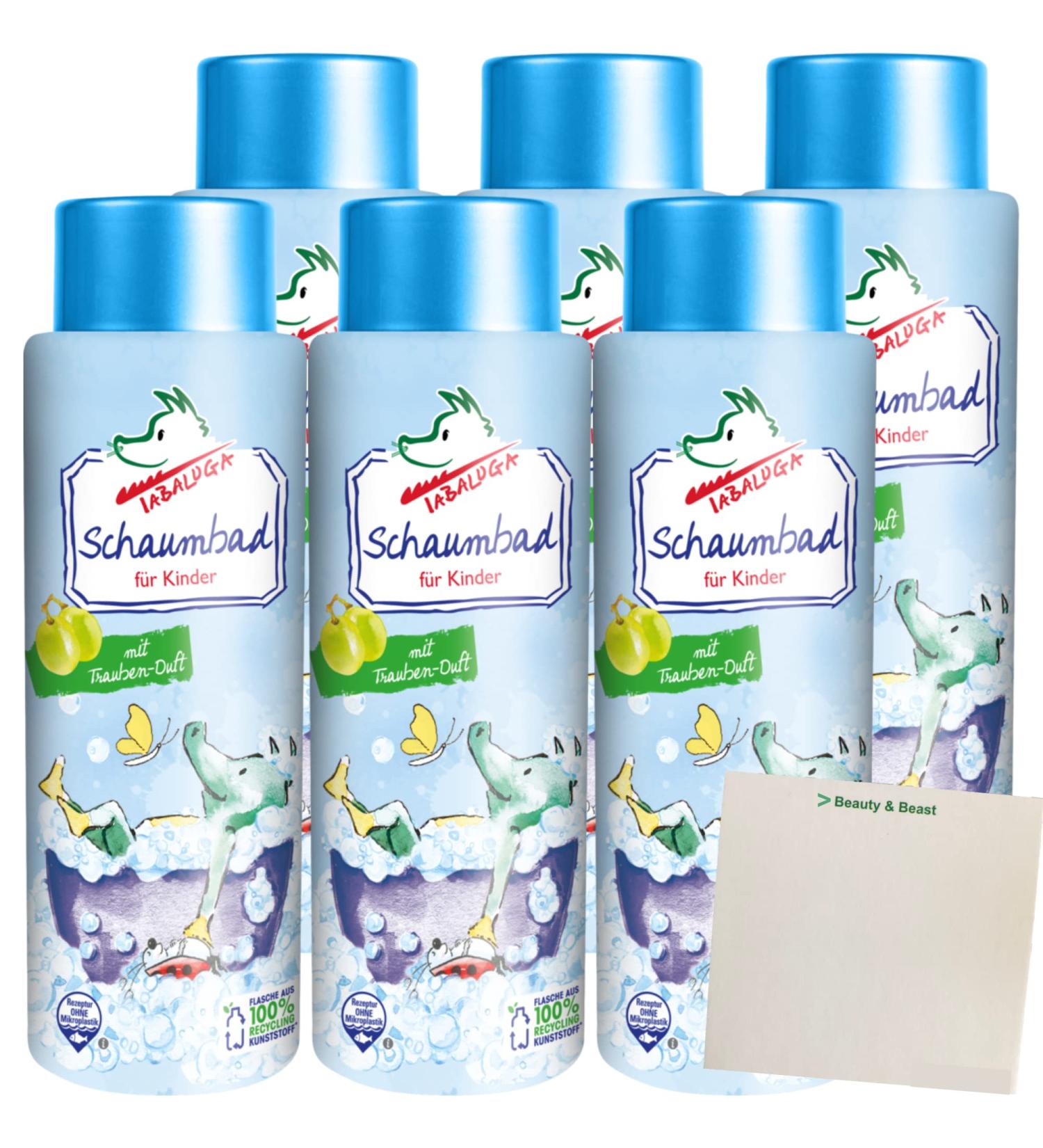 Tabaluga 6 x 500 ml Bottles for Children + Block usy