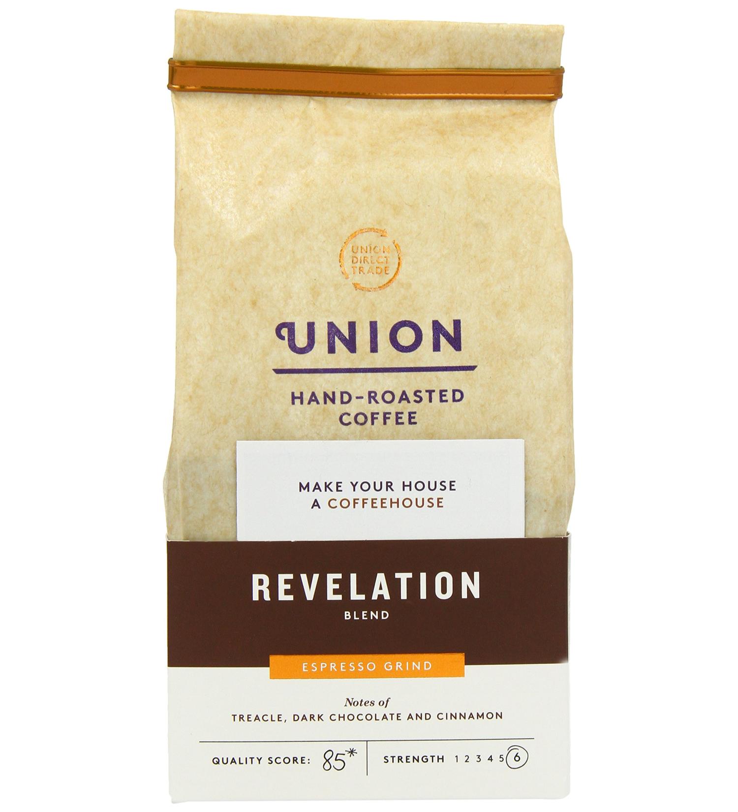 Union Hand Roasted Coffee Revelation Espresso ground 200g