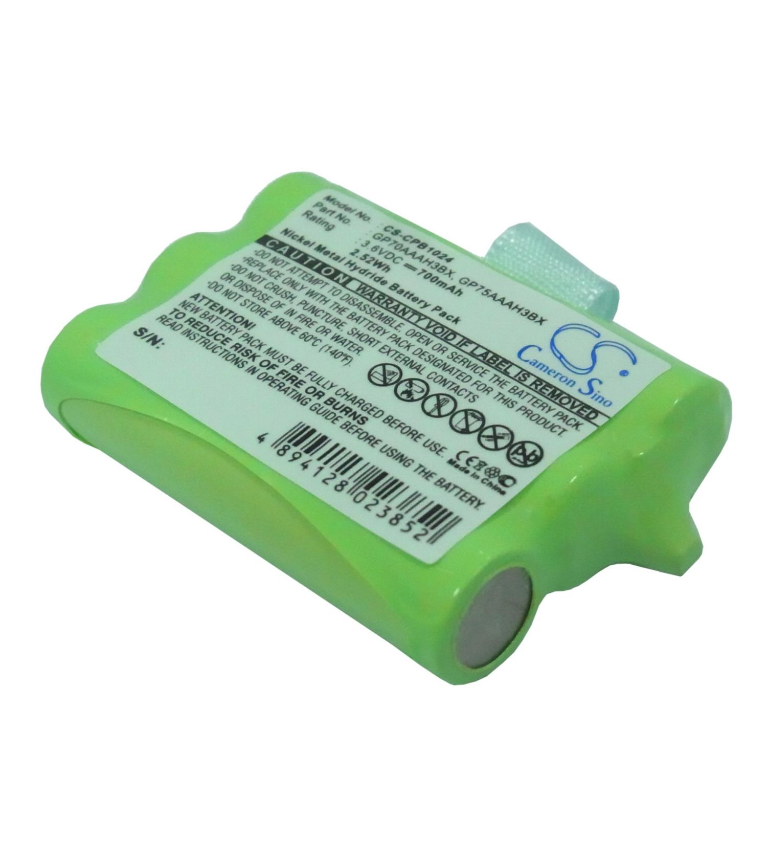 Replacement Battery for VTECH 80-5542-00-00 & 80-5543-00-00 - Ni-MH 700mAh Battery Replacement for Enhanced Performance - Buy Online on GoSupps.com