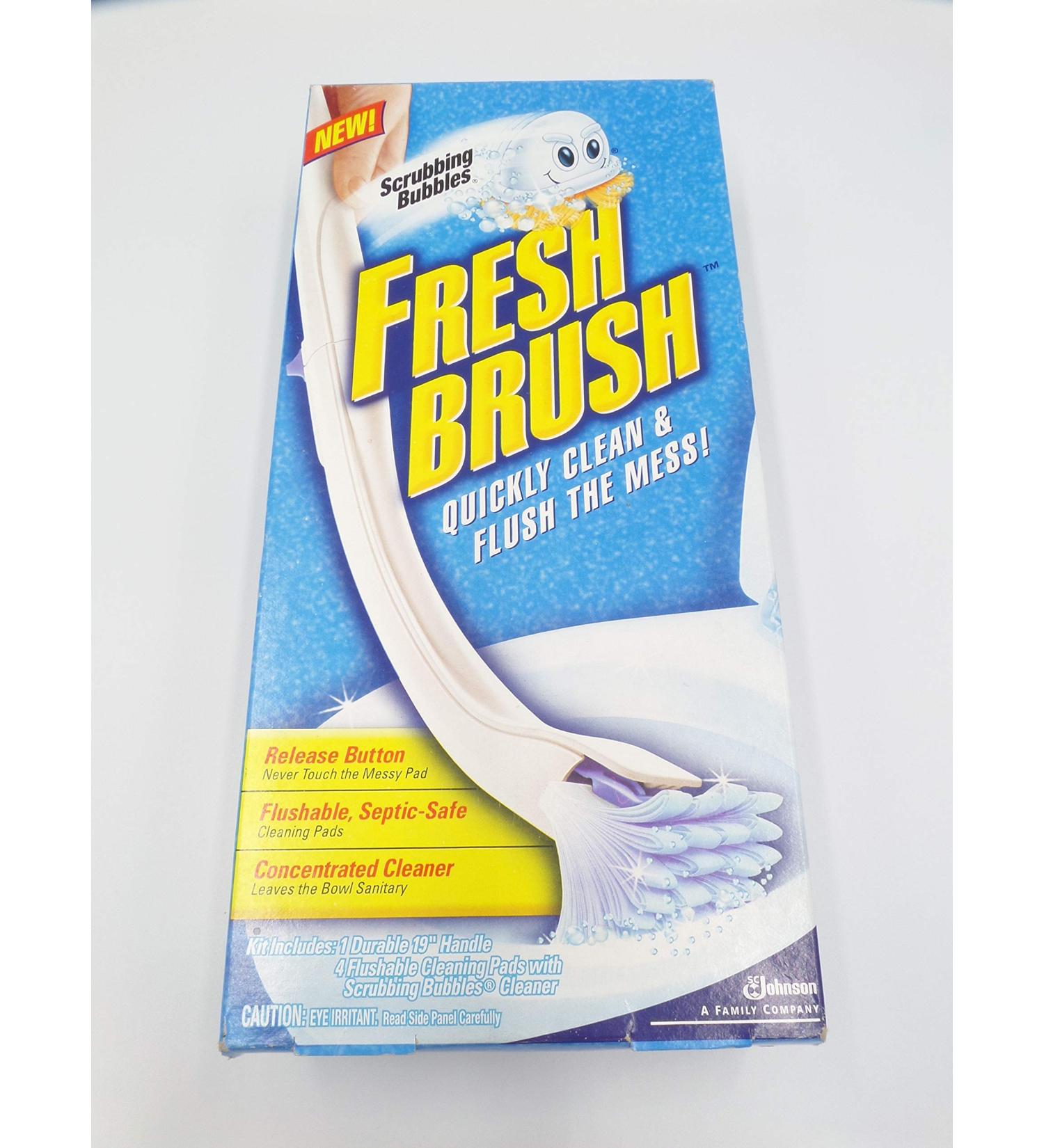 Buy Scrubbing Bubbles Fresh Brush - Effective Toilet Cleaning Solution | International Shipping Available - Buy Online on GoSupps.com
