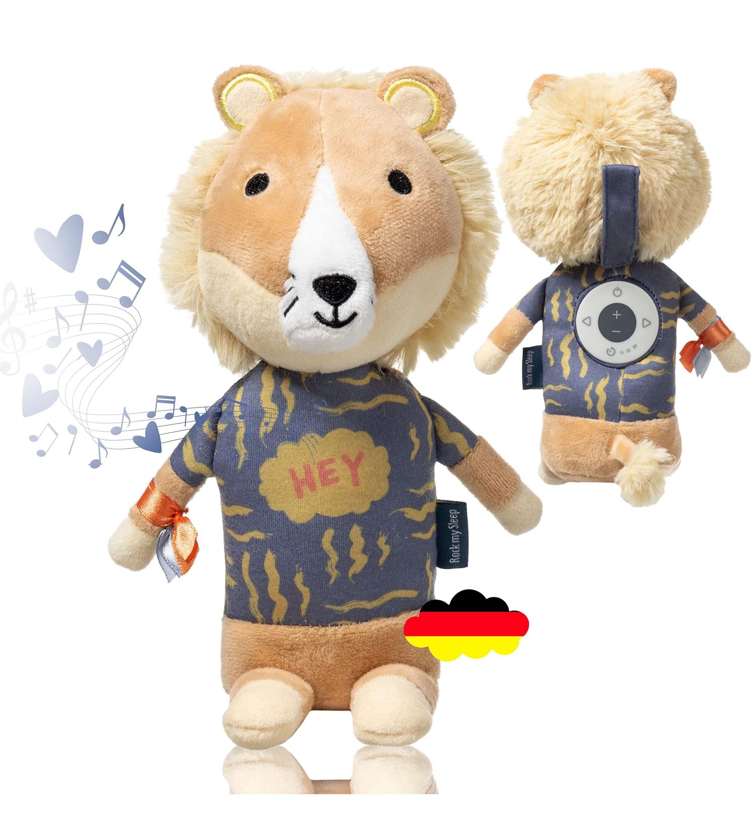 Buy Baby Music Box - Cuddly Lion Plush Sleep Aid with Timer | Soft Toy for Babies & Children Up to 6 Years - Buy Online on GoSupps.com