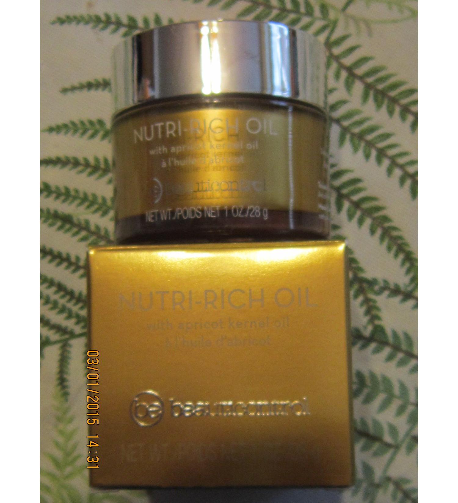 Beauticontrol Nutri-rich Oil - 1 Oz. Size