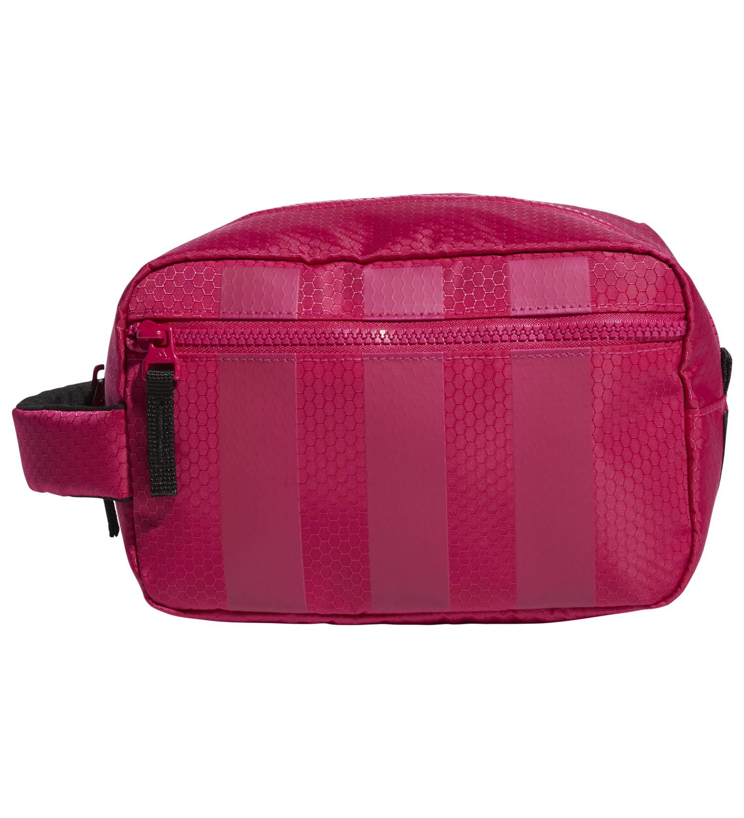 adidas Team Toiletry Kit Travel Shower Bag - Bold Pink, One Size | Shop Now - Buy Online on GoSupps.com