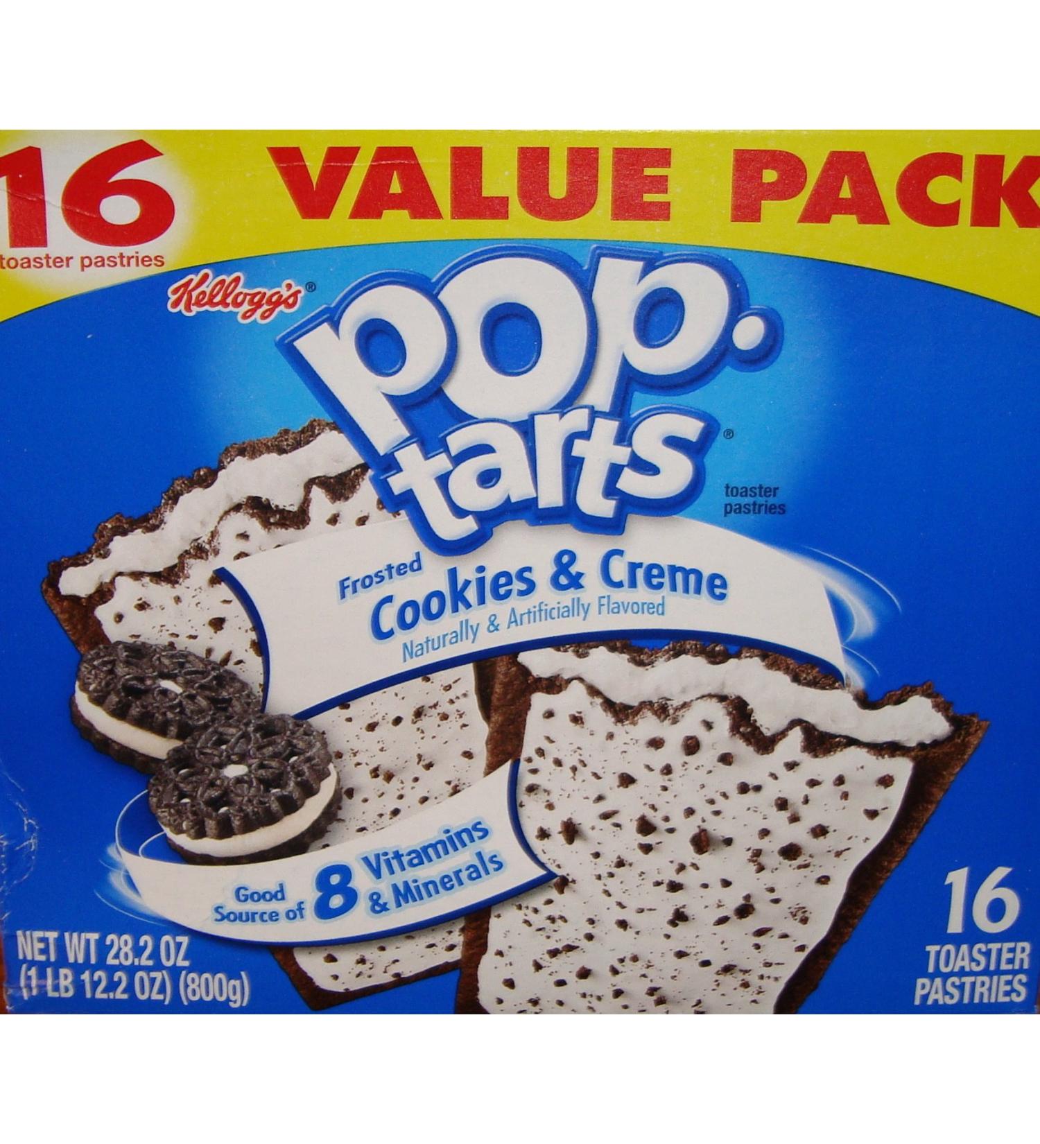 Pop-Tarts Frosted Cookies & Creme Toaster Pastries