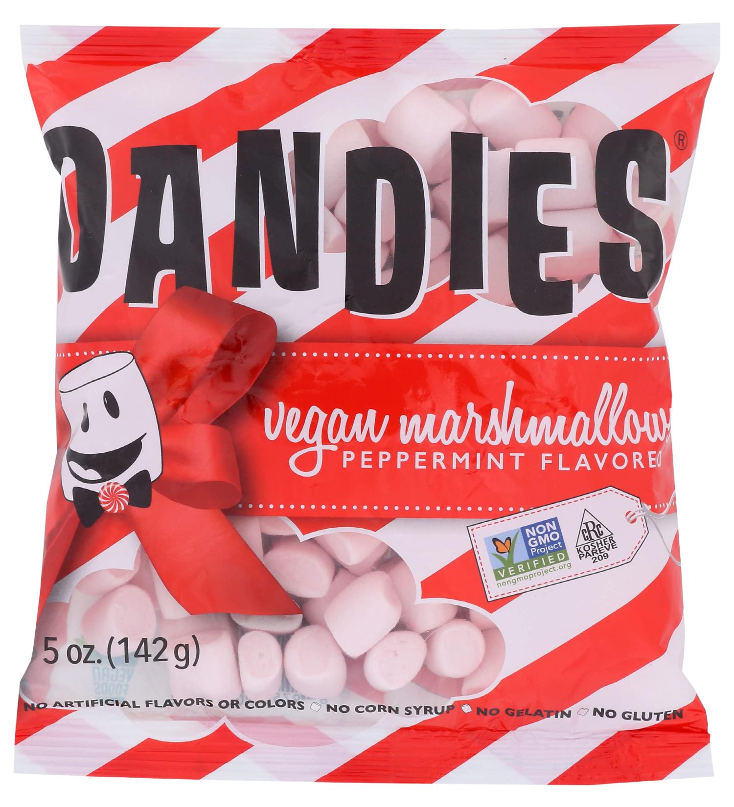 DANDIES Peppermint Mini Marshmallows  5 OZ - Buy Online on GoSupps.com