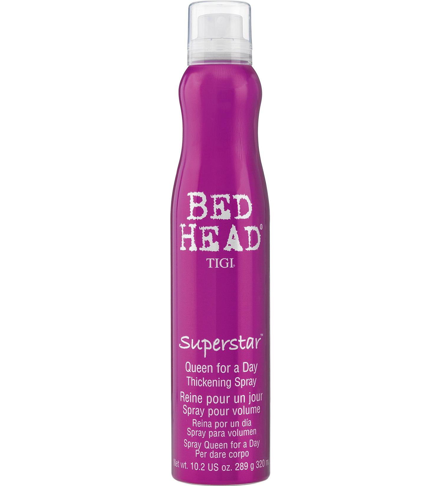 Bed Head by Tigi Superstar Queen for a Day Thickening Spray 10.2 Oz Unisex Clean Scent 10.2 Ounce (Pack of 1)
