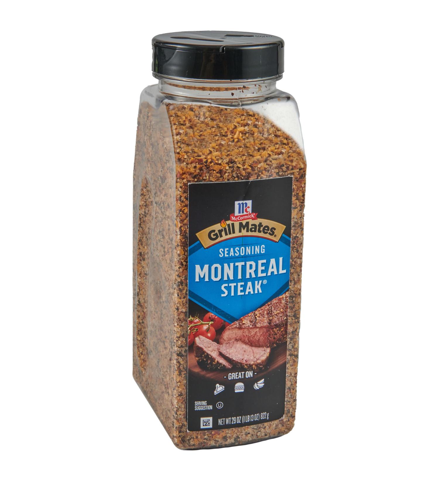 McCormick Montreal Steak Seasoning 822g Container - Buy Online on GoSupps.com