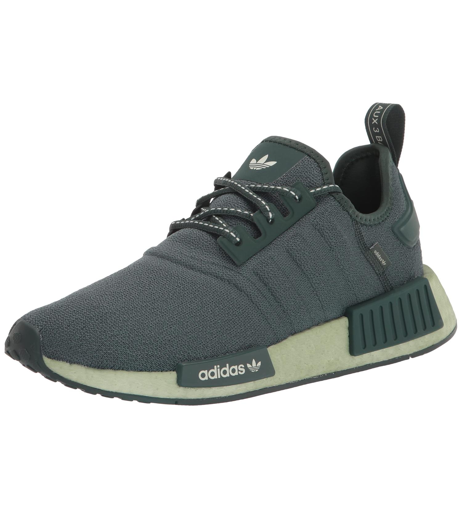 adidas Originals Women's NMD_R1 Sneaker 7.5 - Linen Green/Mineral Green/White - Buy Online on GoSupps.com