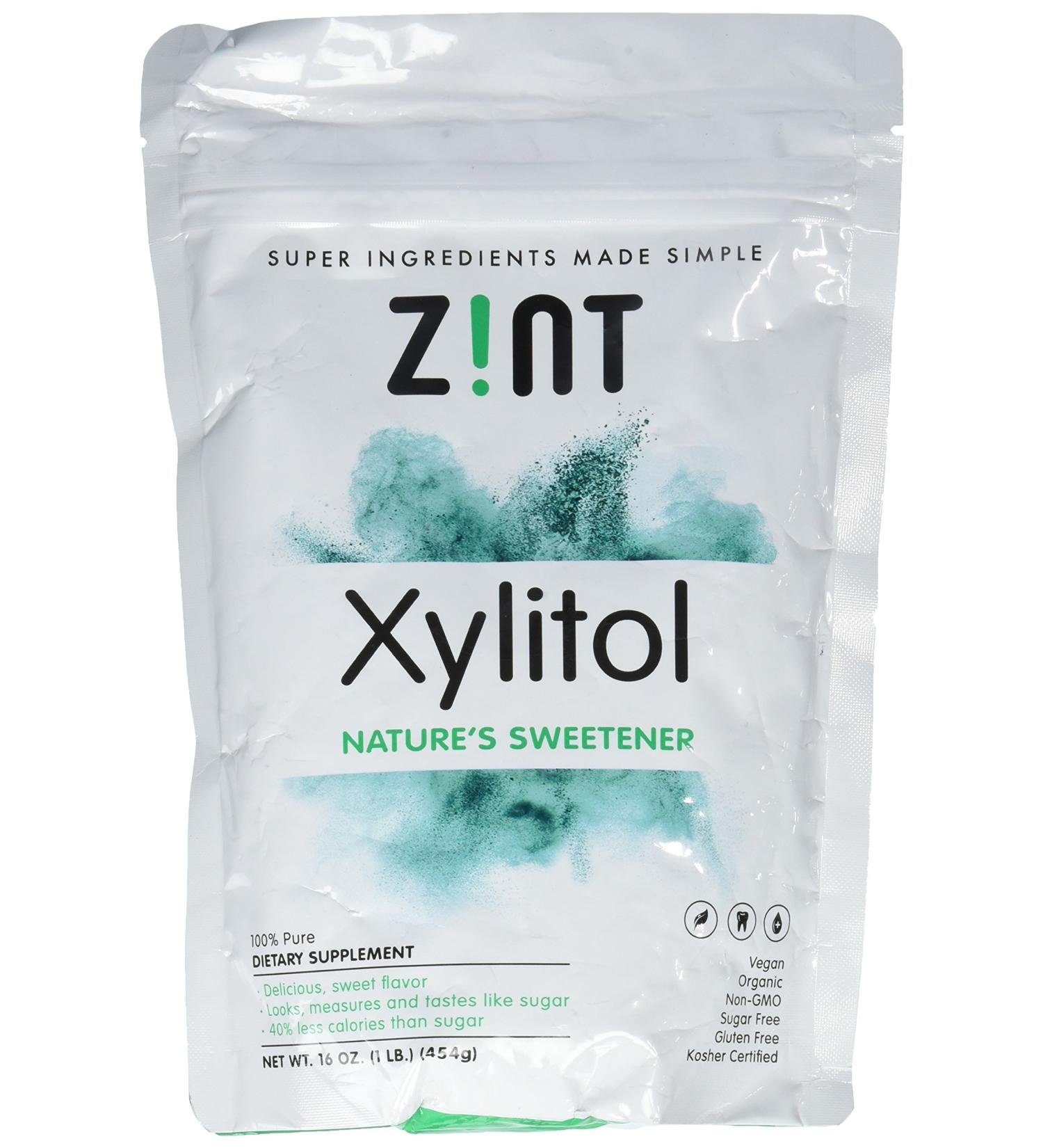 Zint Organic Xylitol Nature's Sweetener 16 oz (454 g) - Buy Online on GoSupps.com